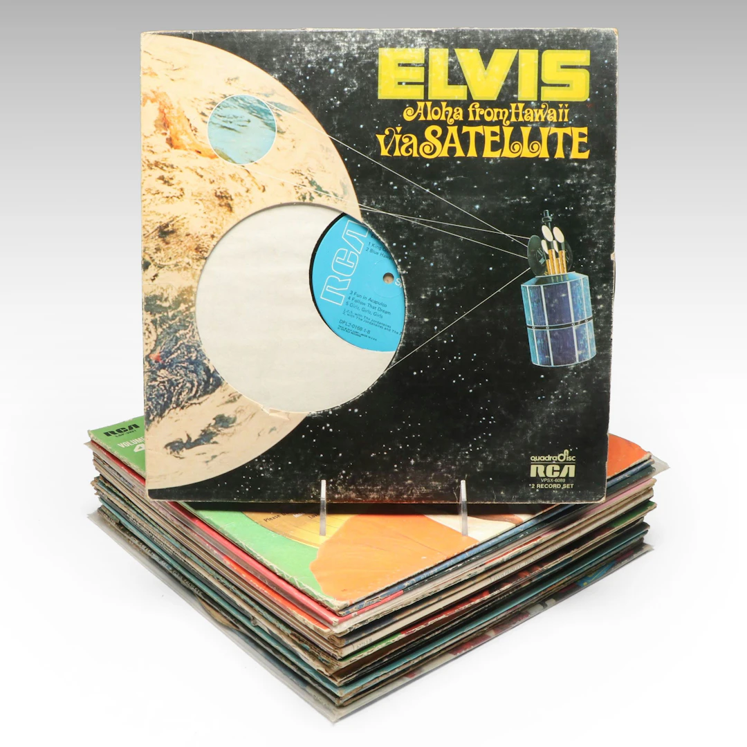 "G.I. Blues", "Girl Happy" and More Elvis Presley Vinyl Records
