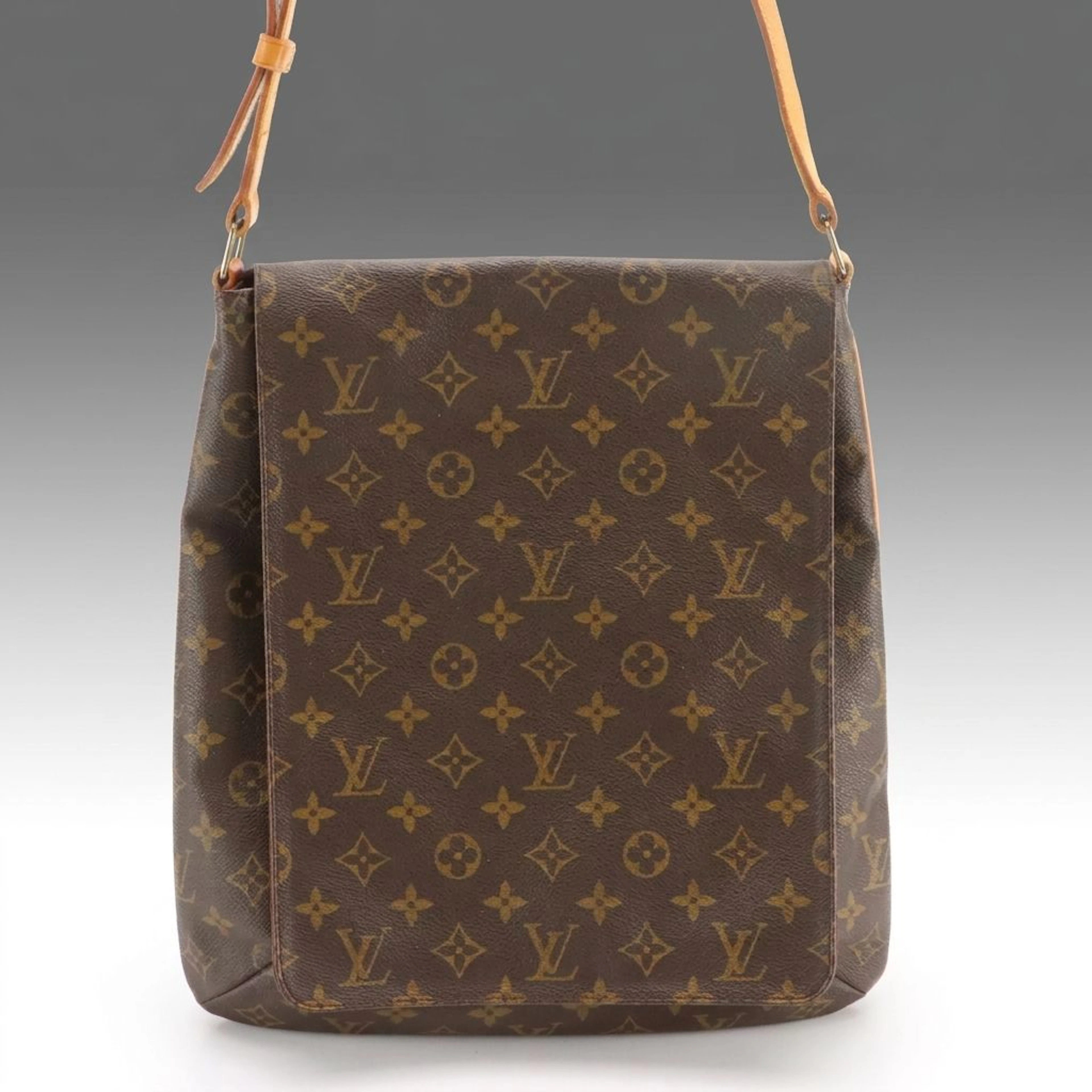 Louis Vuitton Musette Salsa GM Shoulder Bag in Monogram Canvas and Leather