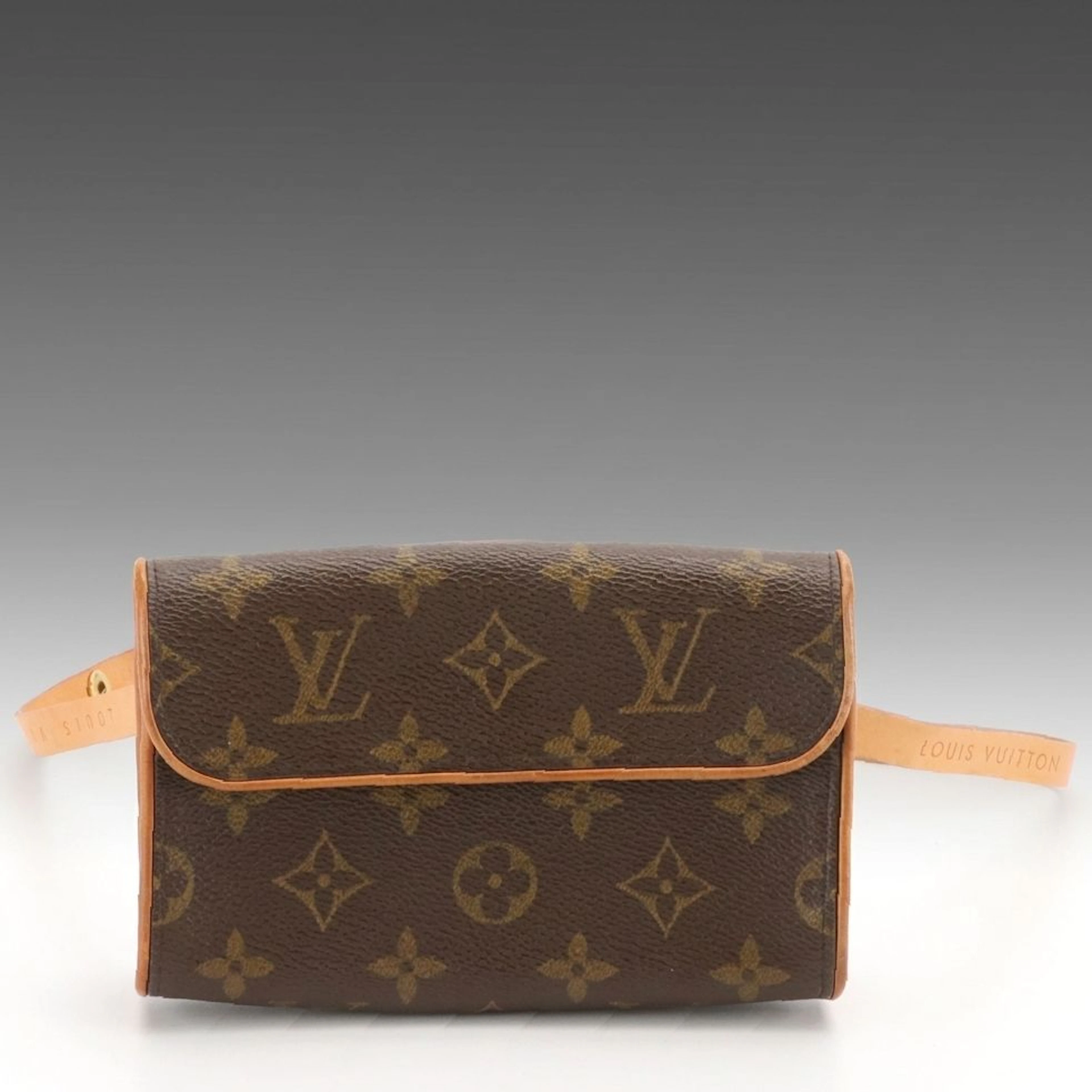 Louis Vuitton Florentine Pochette Belt Bag in Monogram Canvas & Vachetta