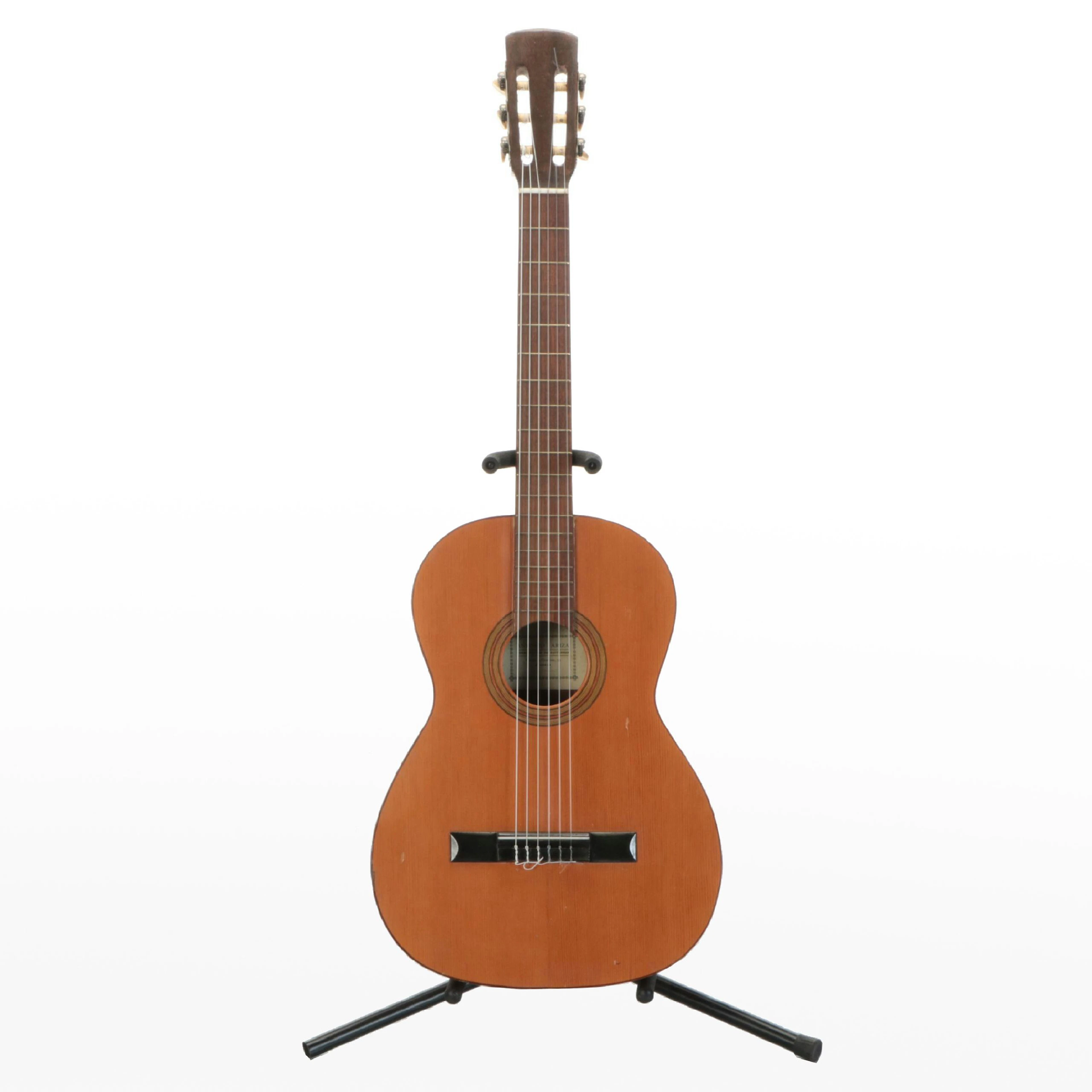 Spanish Granada School Antonio Ariza Mahogany Flamenco Guitar