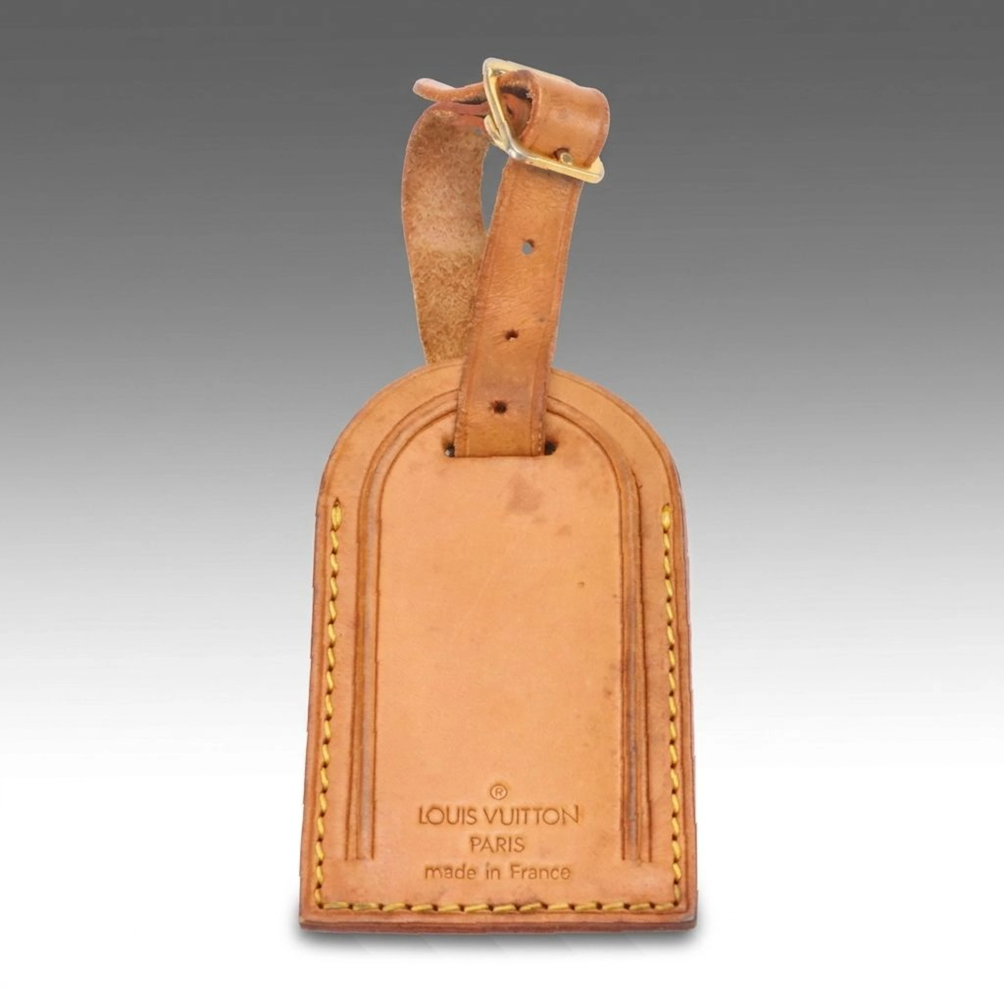 Louis Vuitton Luggage Tag in Vachetta Leather