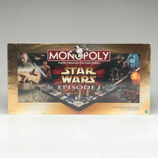 Hasbro Star Wars: Episode I Collector's Edition Monopoly Game, 1999