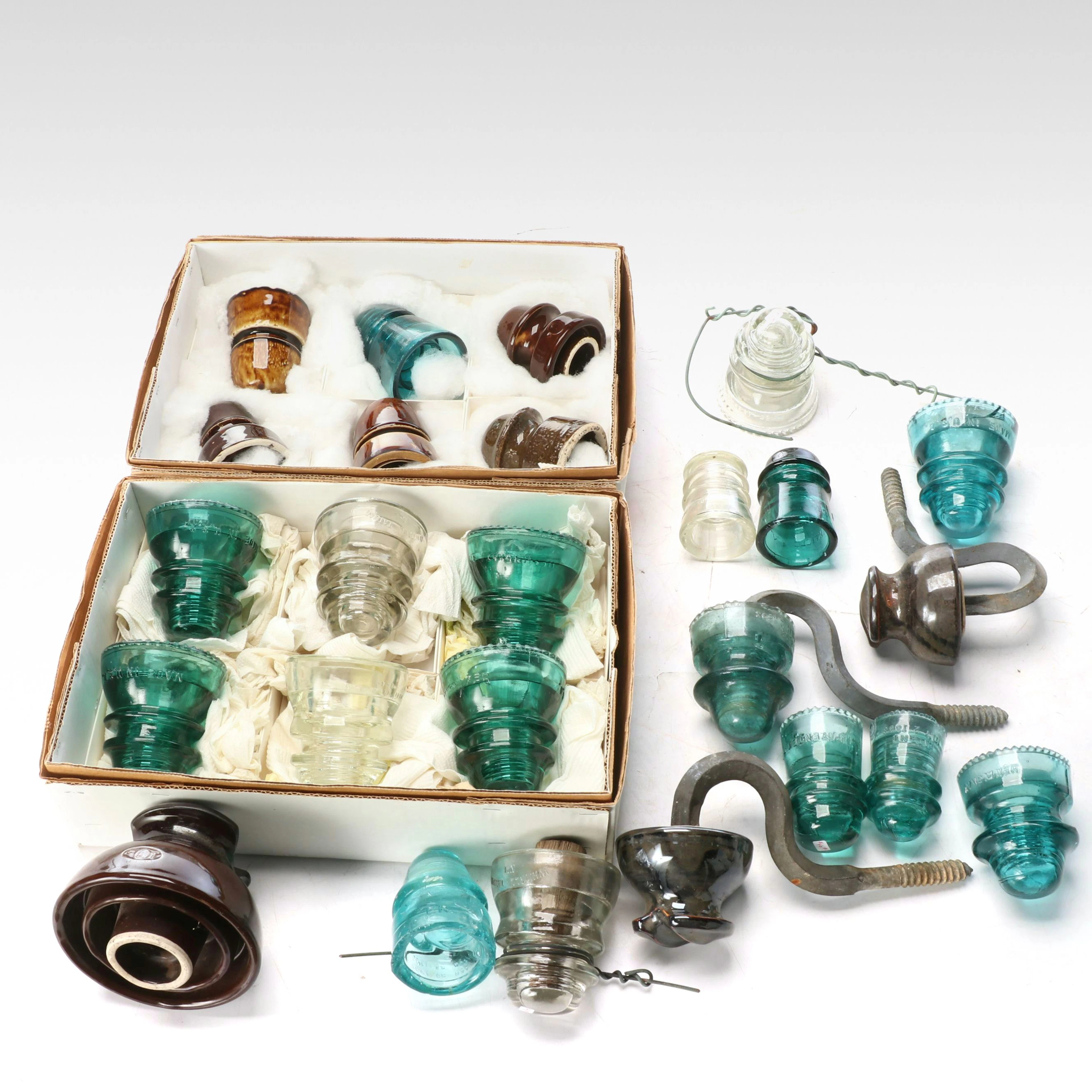 Hemingray, Whitall Tatum and More Vintage Insulators, 20th Century