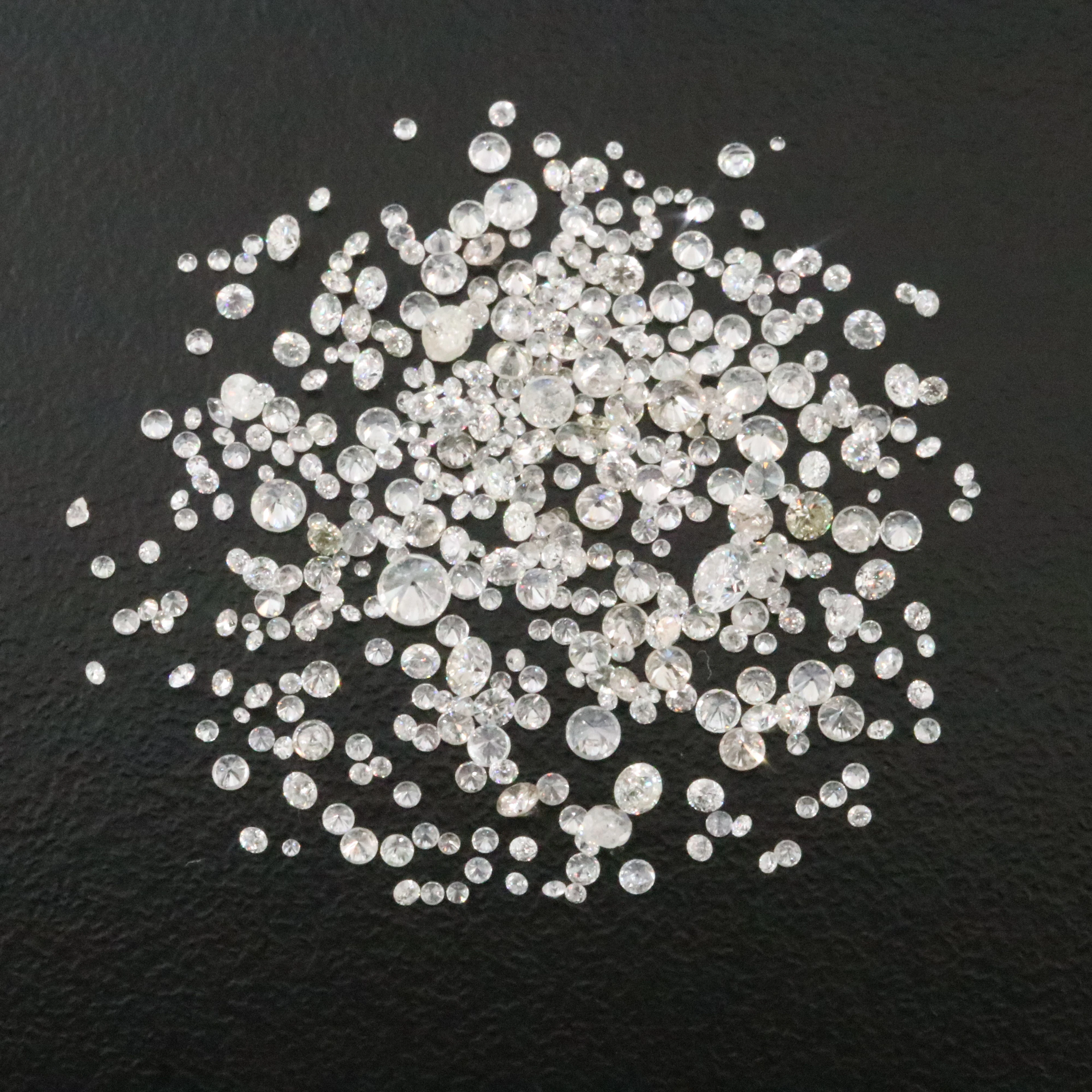 Loose 3.76 CTW Diamond Melee Lot