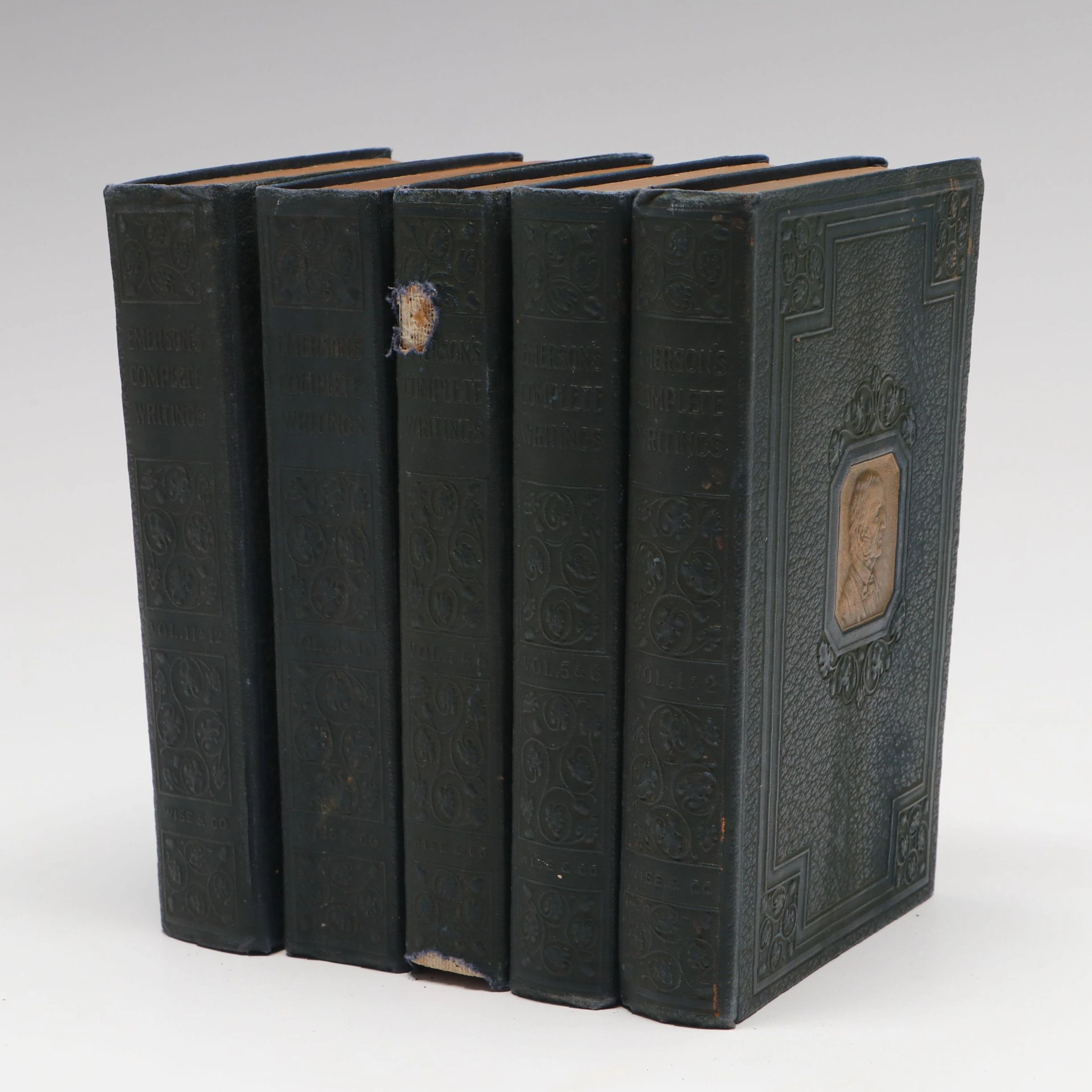 Current Opinion Edition "The Complete Works of Ralph Waldo Emerson" Partial Set