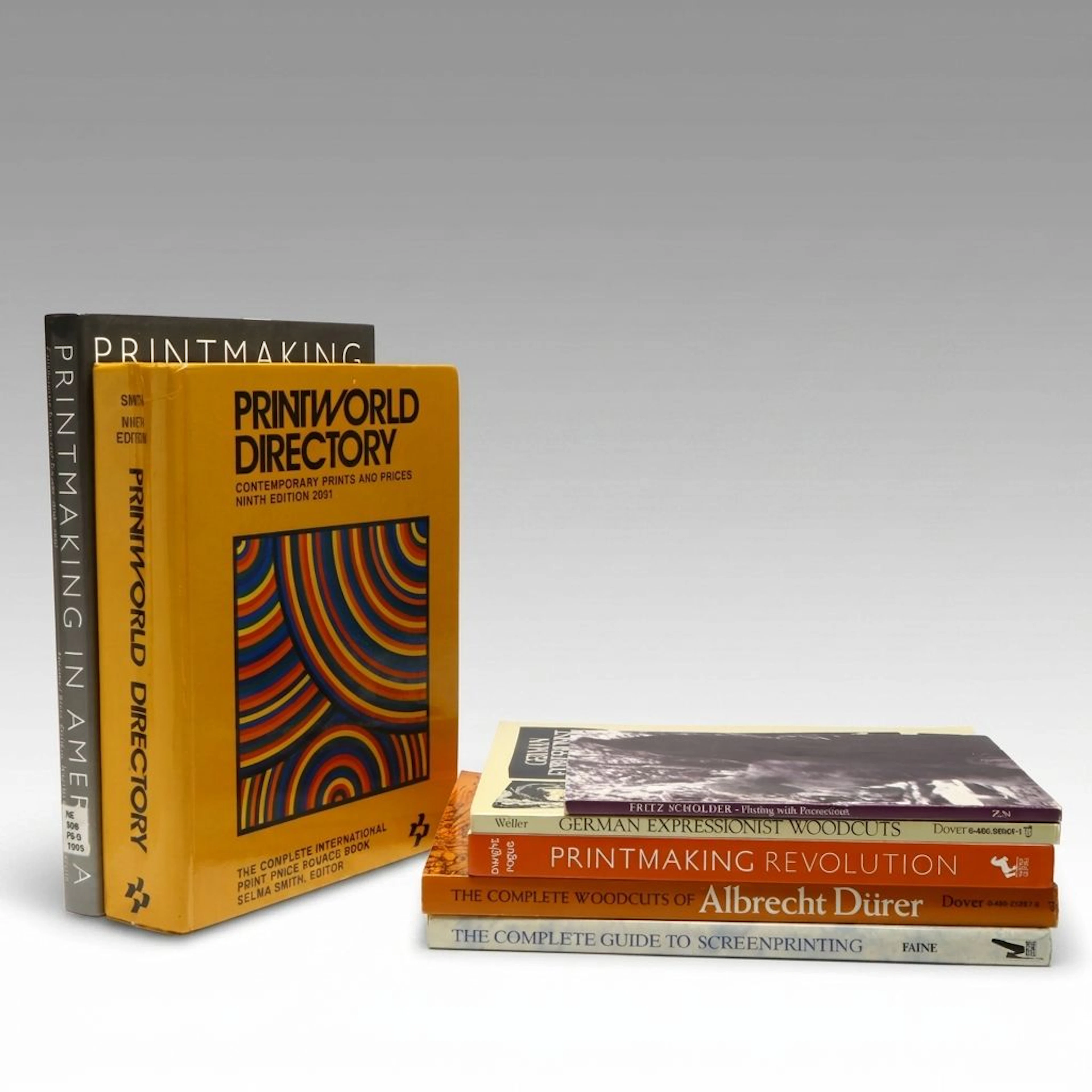 "The Complete Guide to Screenprinting" by Brad Faine and More Art Books