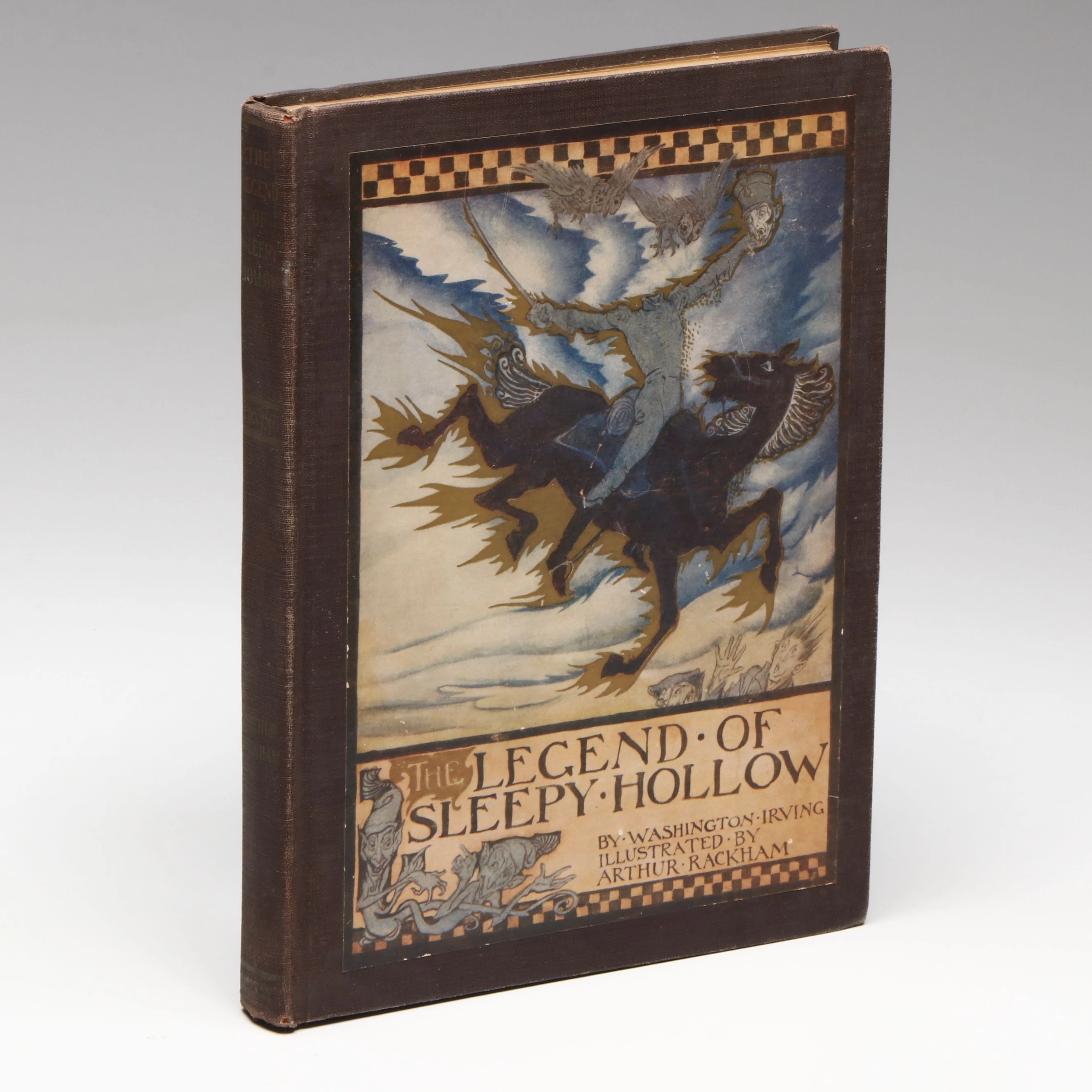 Arthur Rackham Illustrated "Legend of Sleepy Hollow" by Washington Irving, 1928