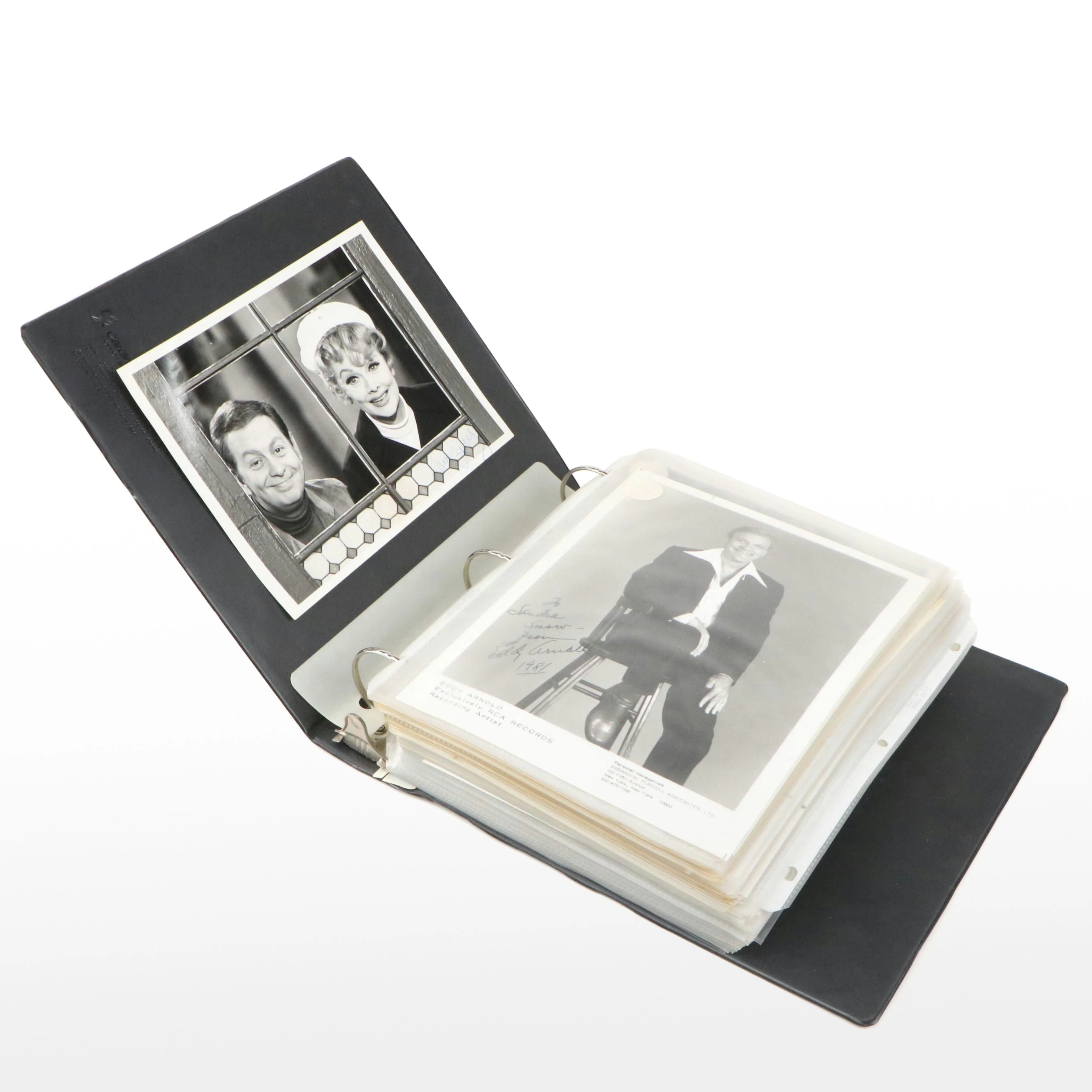 Lucille Ball, Eddy Arnold, Cathryn Damon, Janet Leigh Signed Photos and More