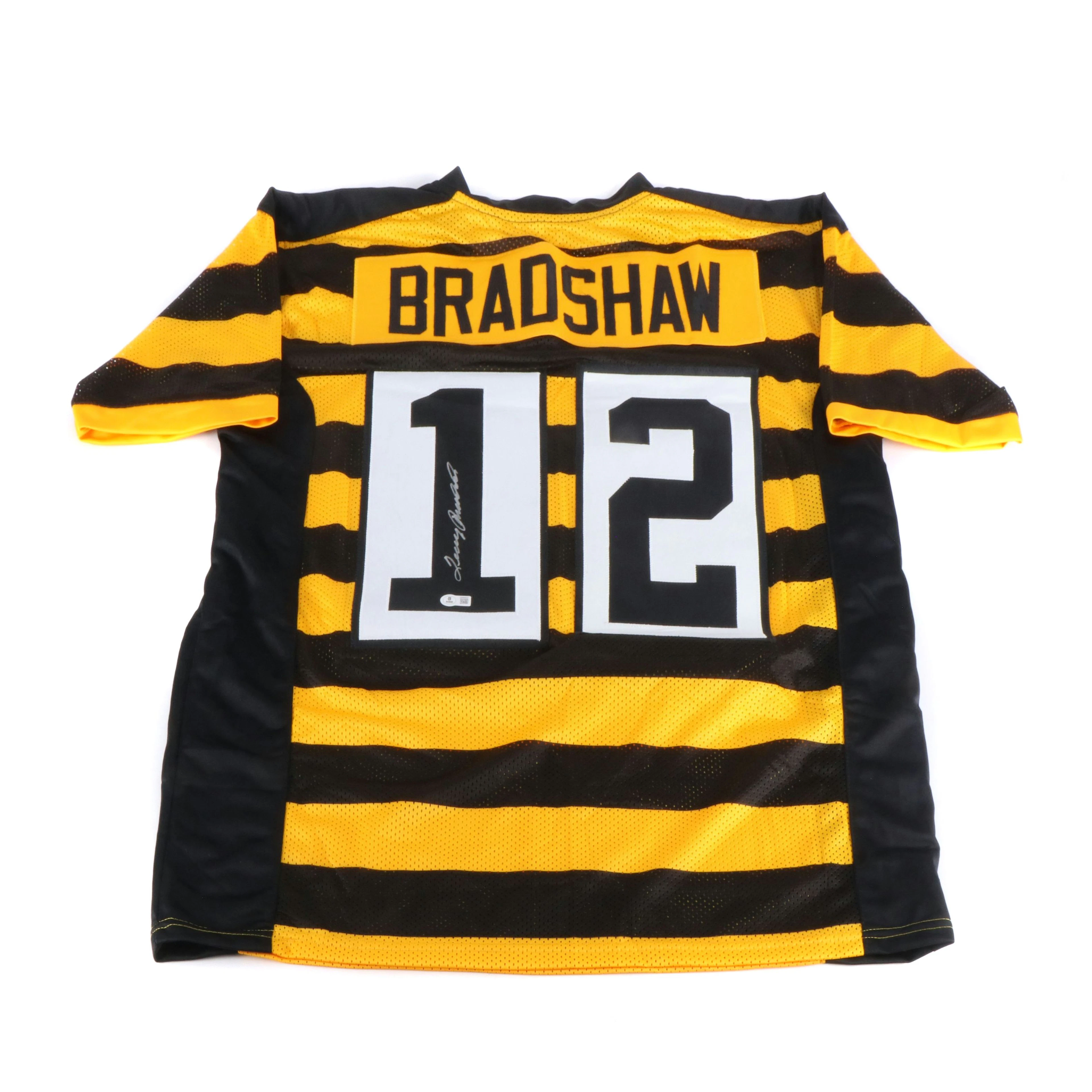 Terry Bradshaw Signed Pittsburgh Steelers Jersey, Beckett