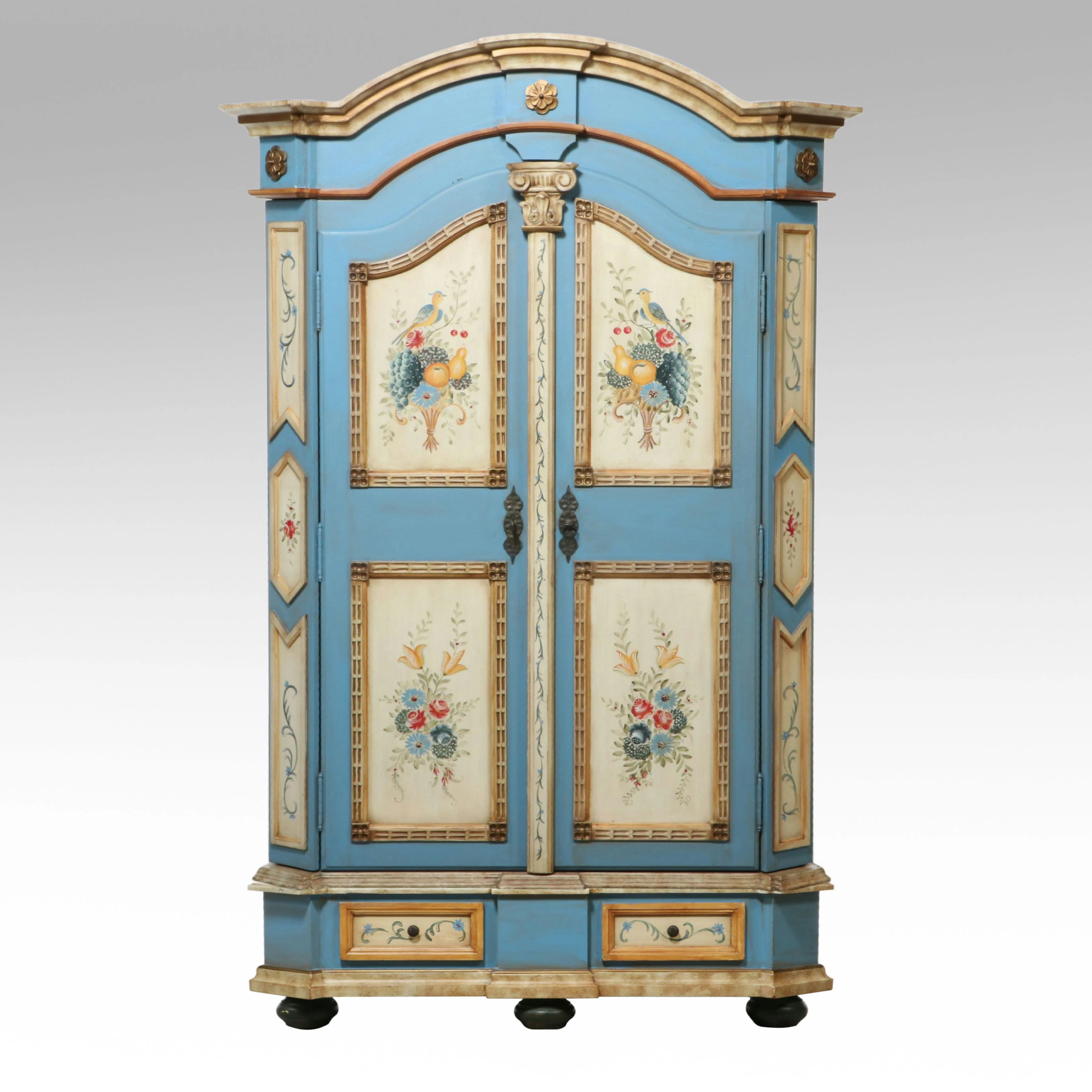 Collezione Europa Provincial Style Painted Armoire