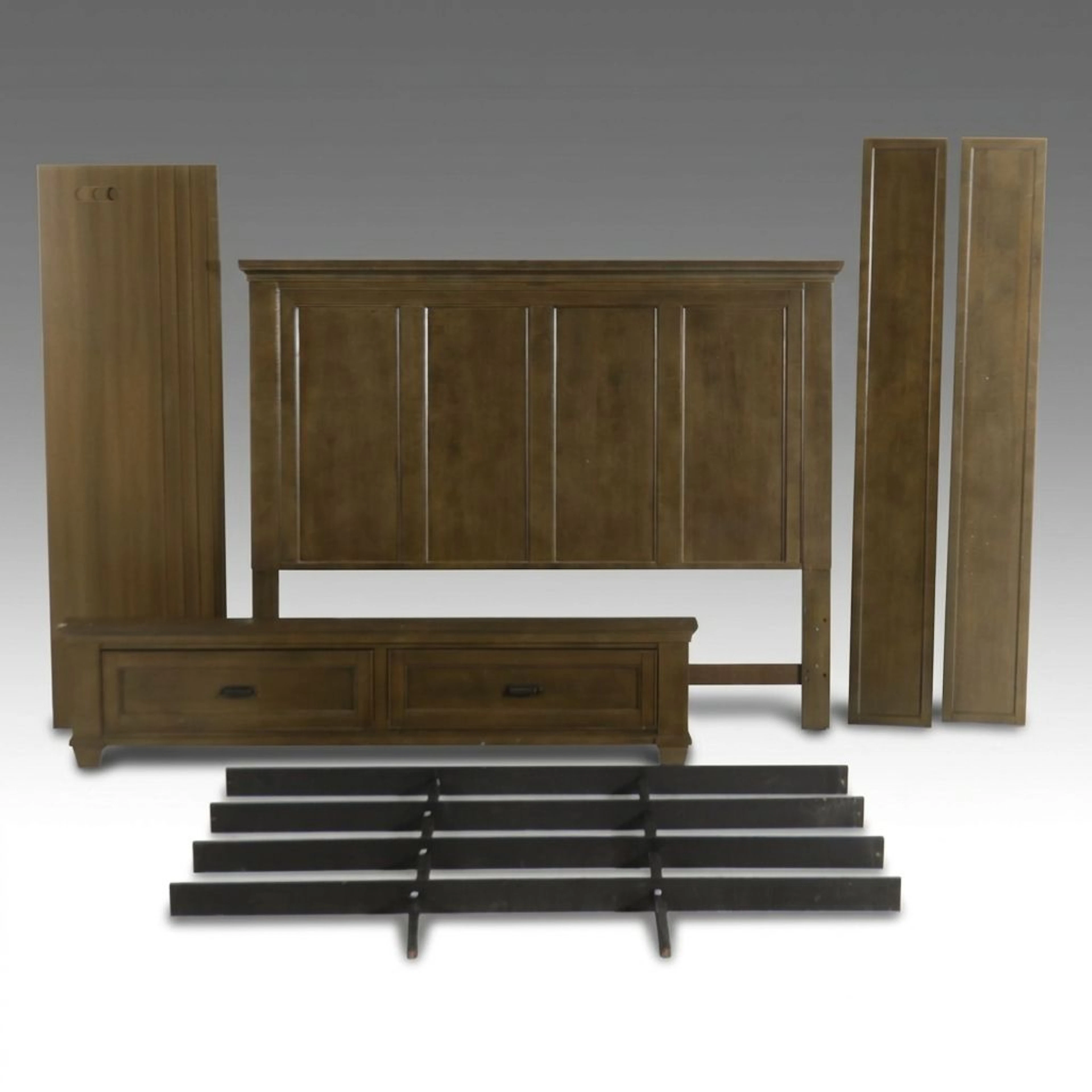Samson International King Size Bed Frame with Storage Drawers, 2021