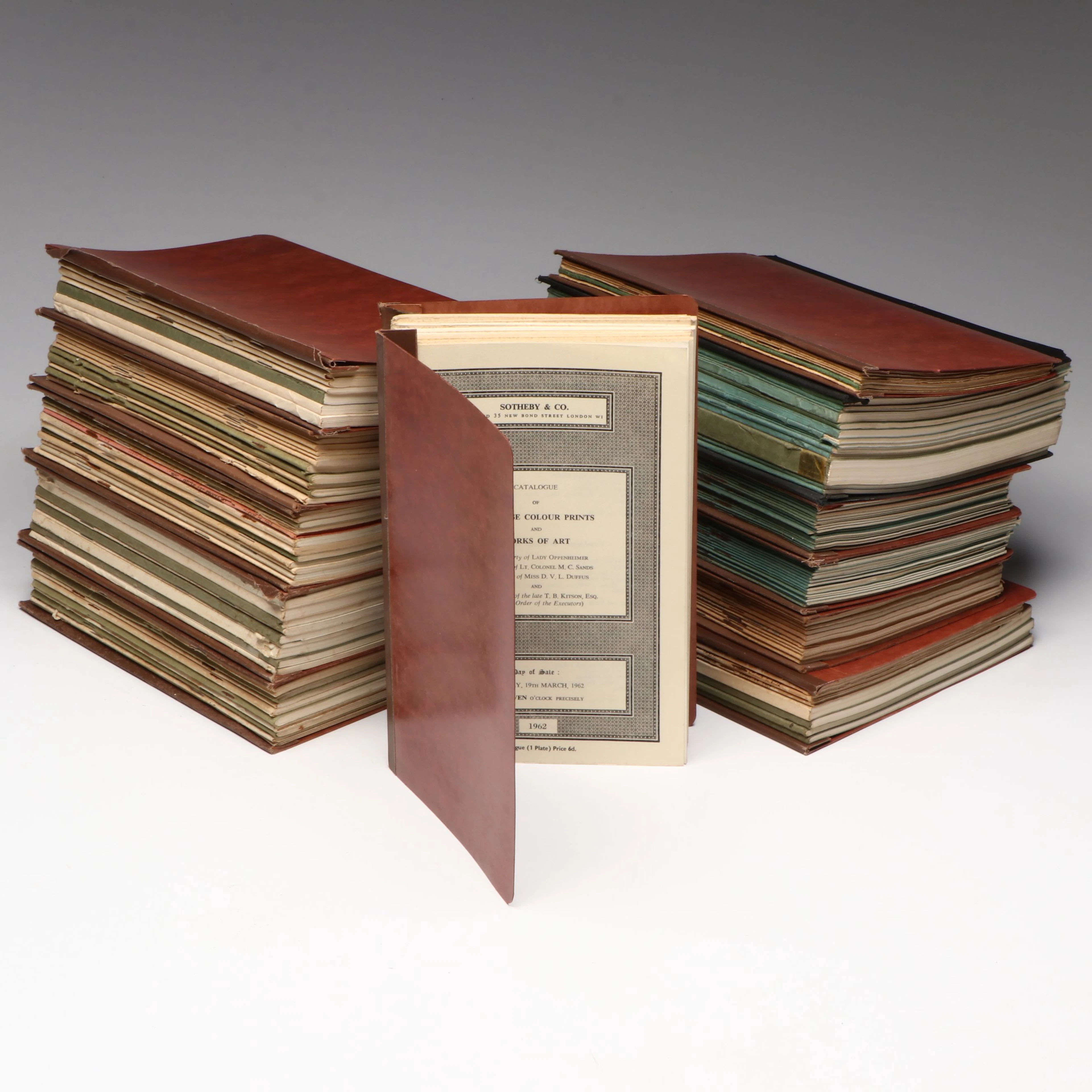 Sotheby's and Glendining Auction Catalogs, 1950s-1960s