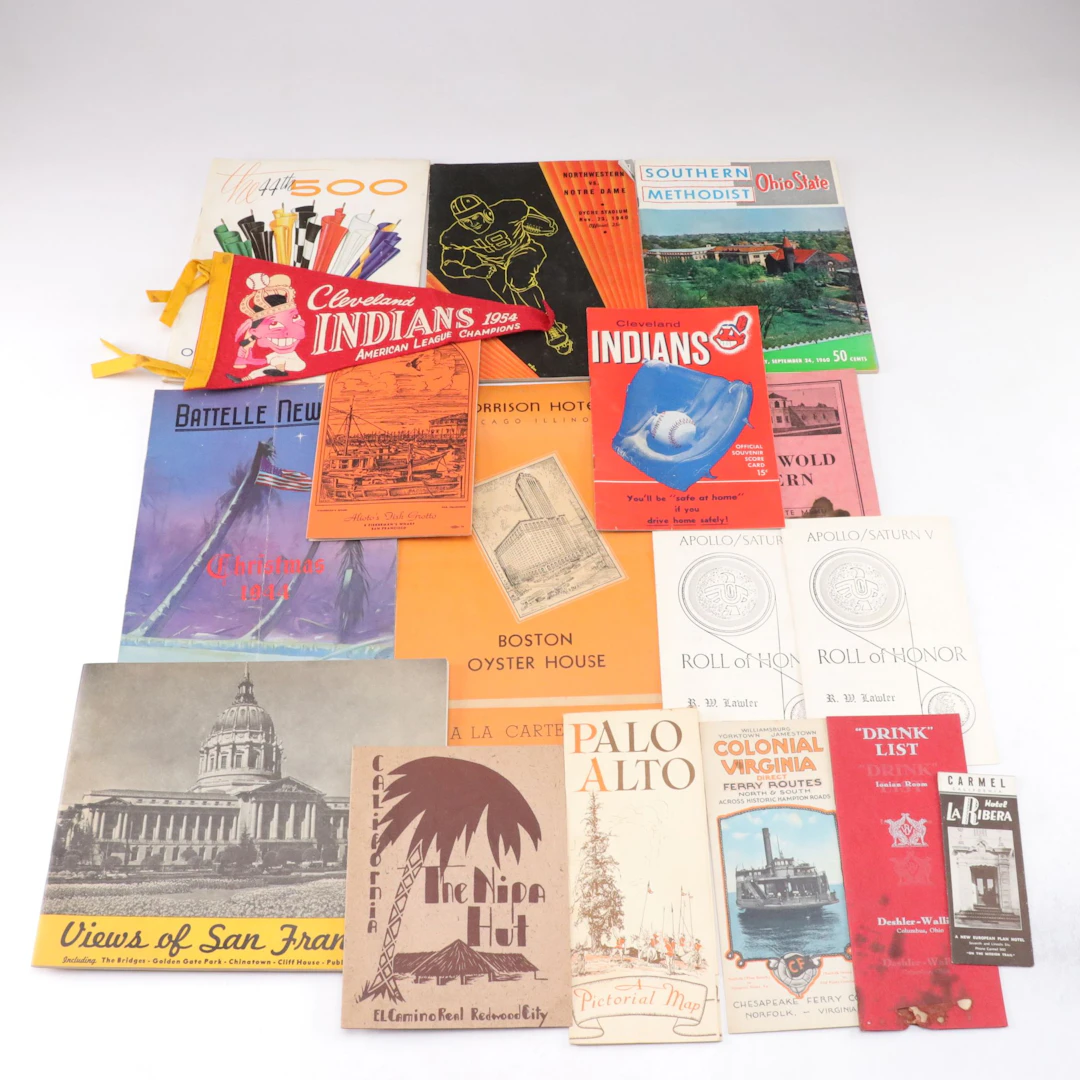 Cleveland Indians, Ohio State, Notre Dame, and Other Ephemera