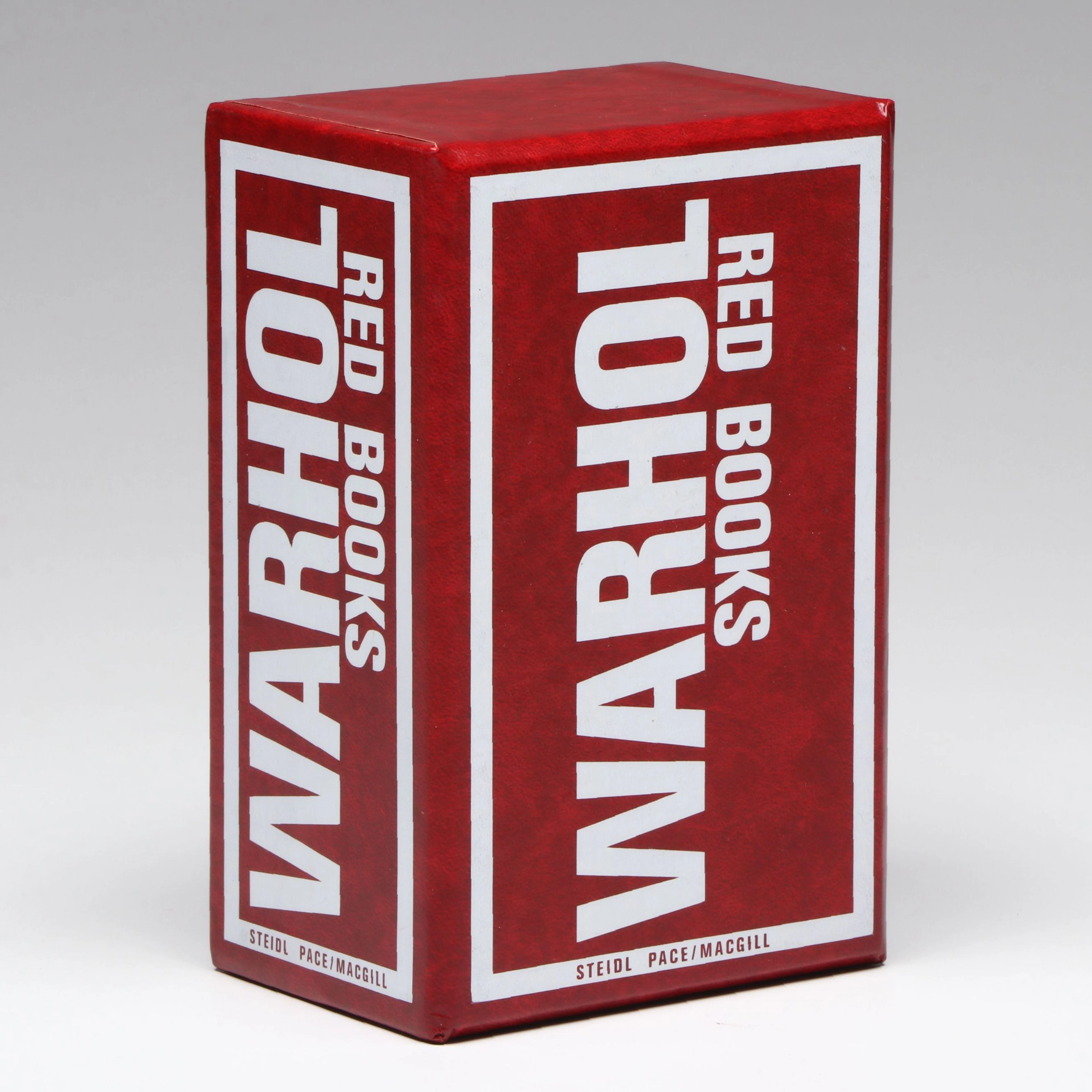 First Edition "Red Books" Box Set by Andy Warhol, 2004