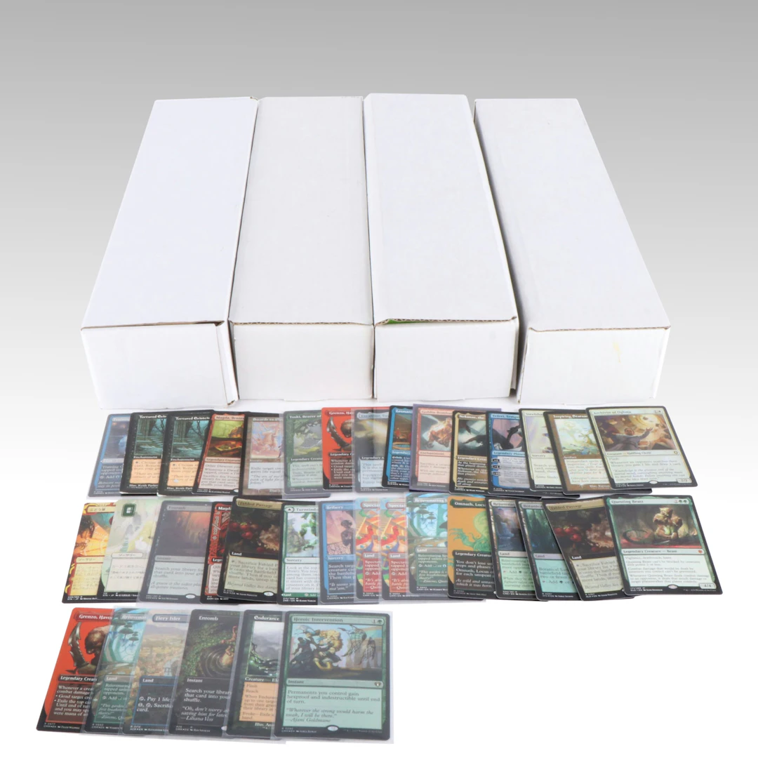Approximately 2,000 Magic The Gathering Trading Cards: 1990s to 2020s