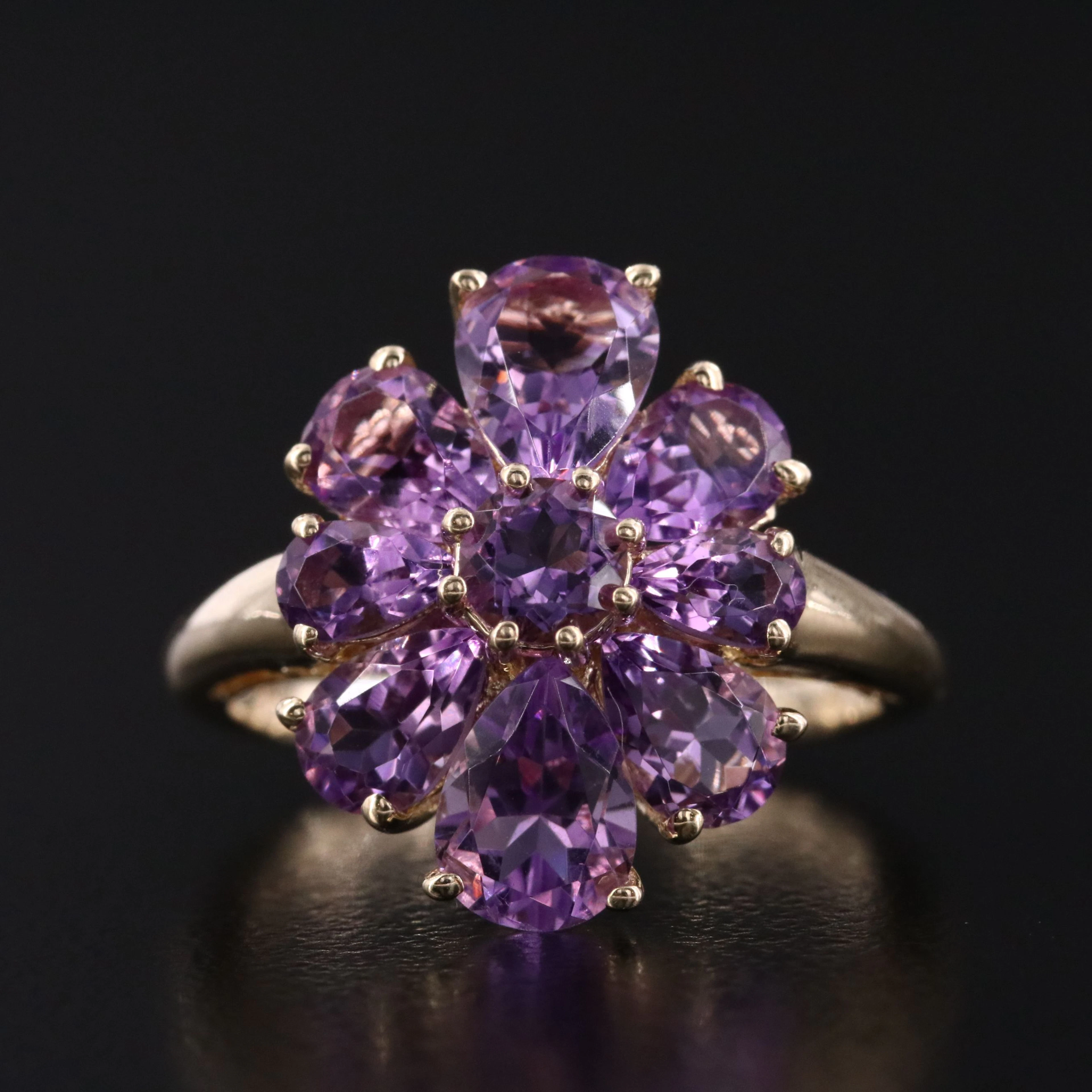 14K Amethyst Ring