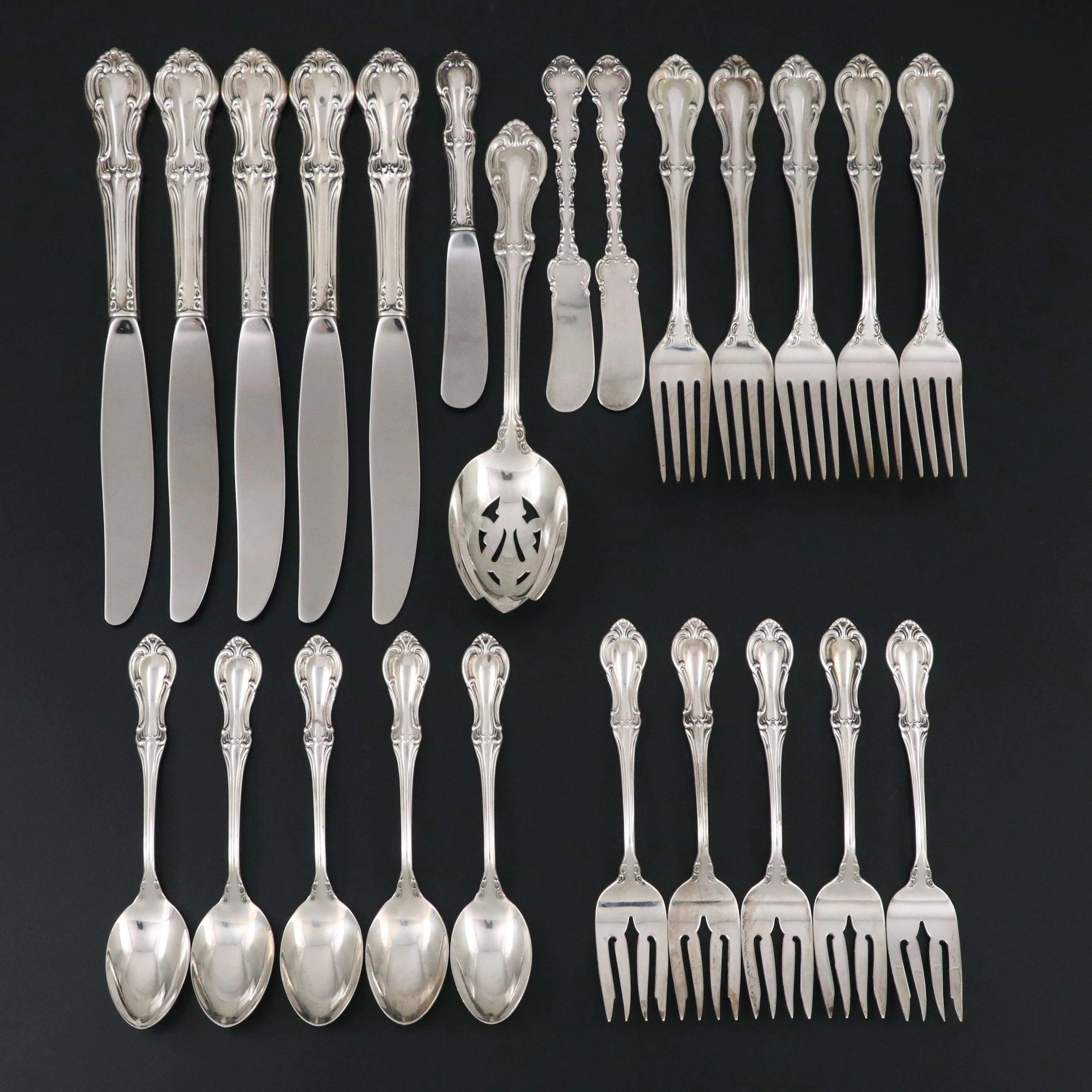 International Silver "Joan of Arc" and Other Sterling Silver Flatware