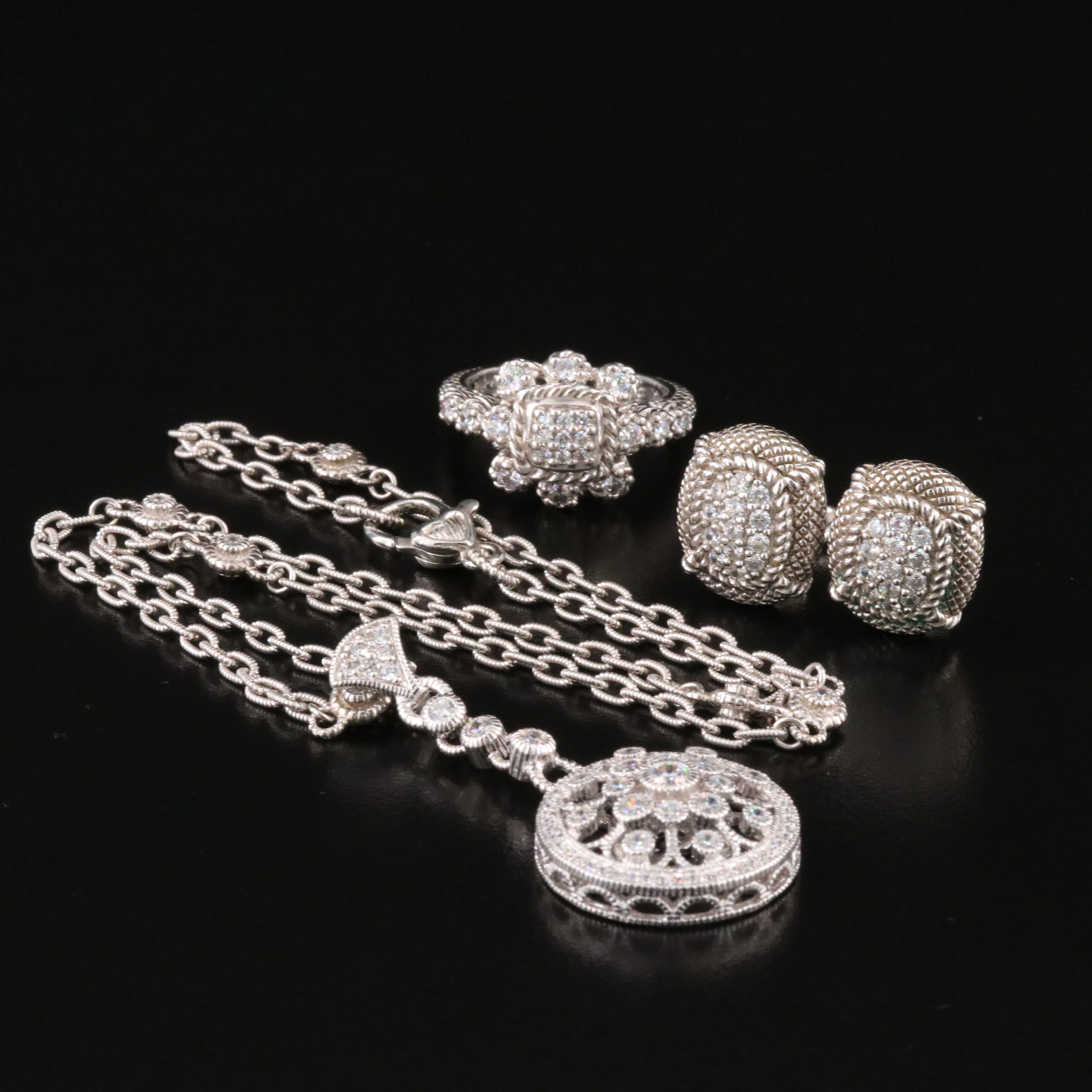 Judith Ripka Sterling CZ Jewelry Collection