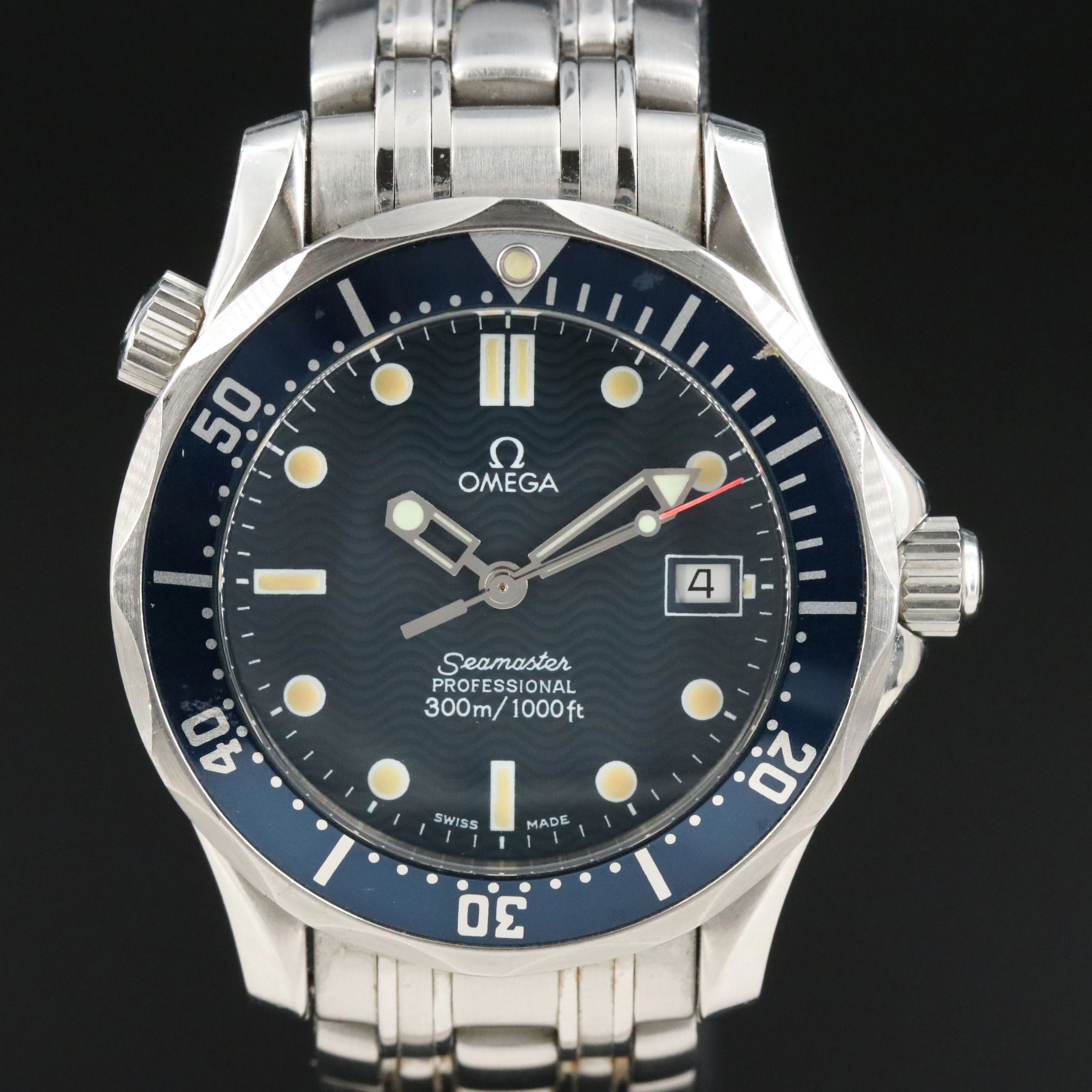 Omega Seamaster Professional 300m Quartz Watch 196.1502