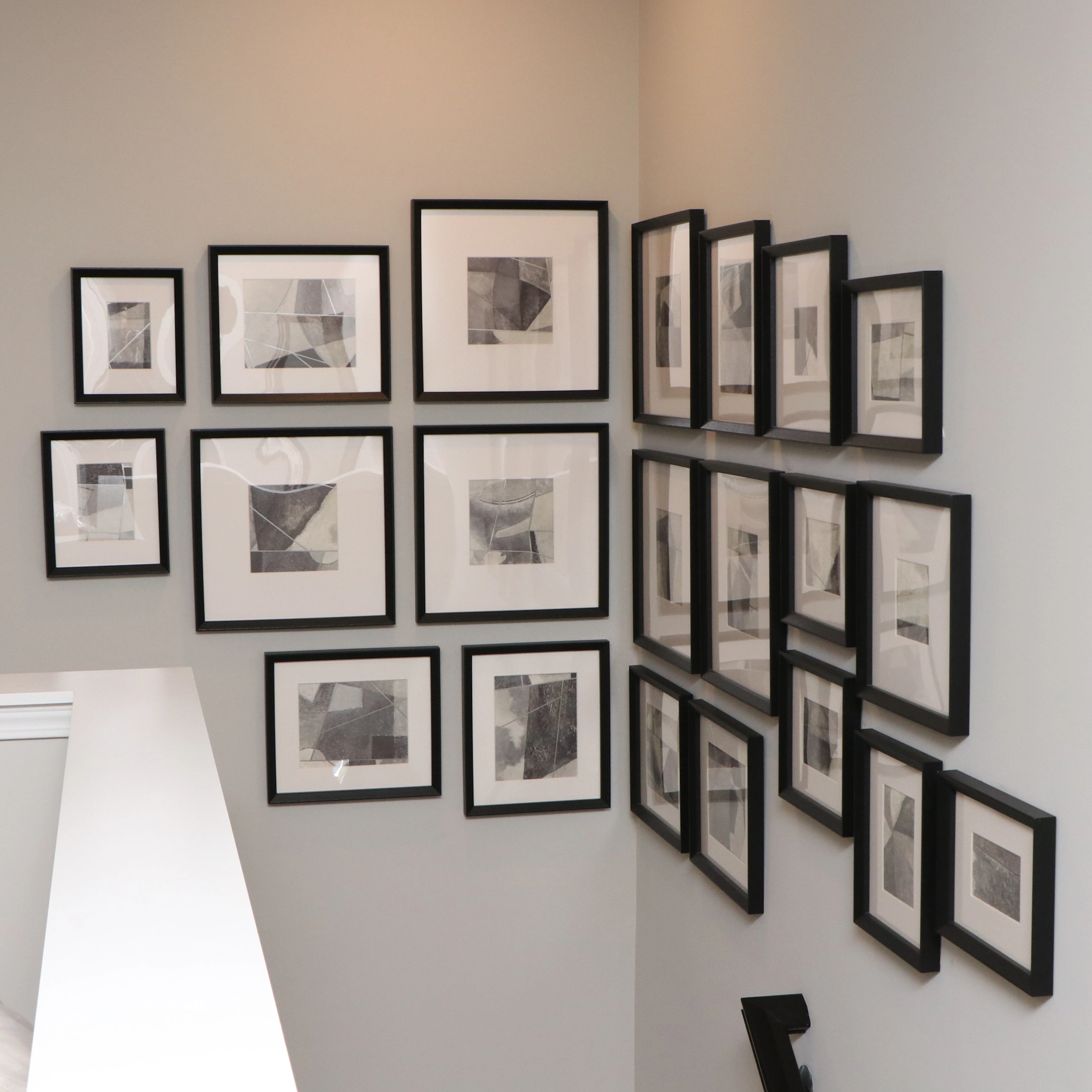 Jade 94 Contemporary Black Wood Picture Frames