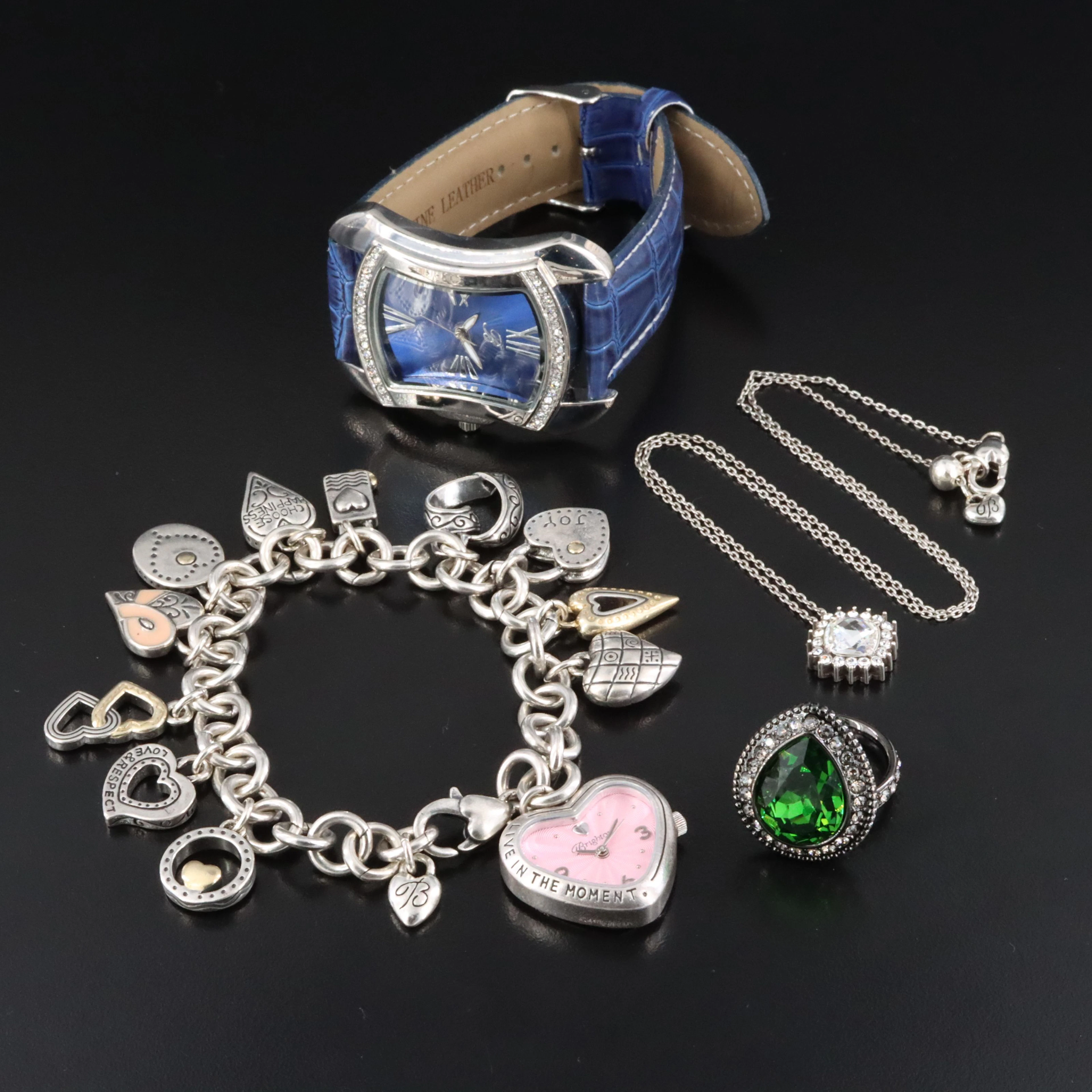 Brighton Jewelry, Rhinestone and Watch Collection