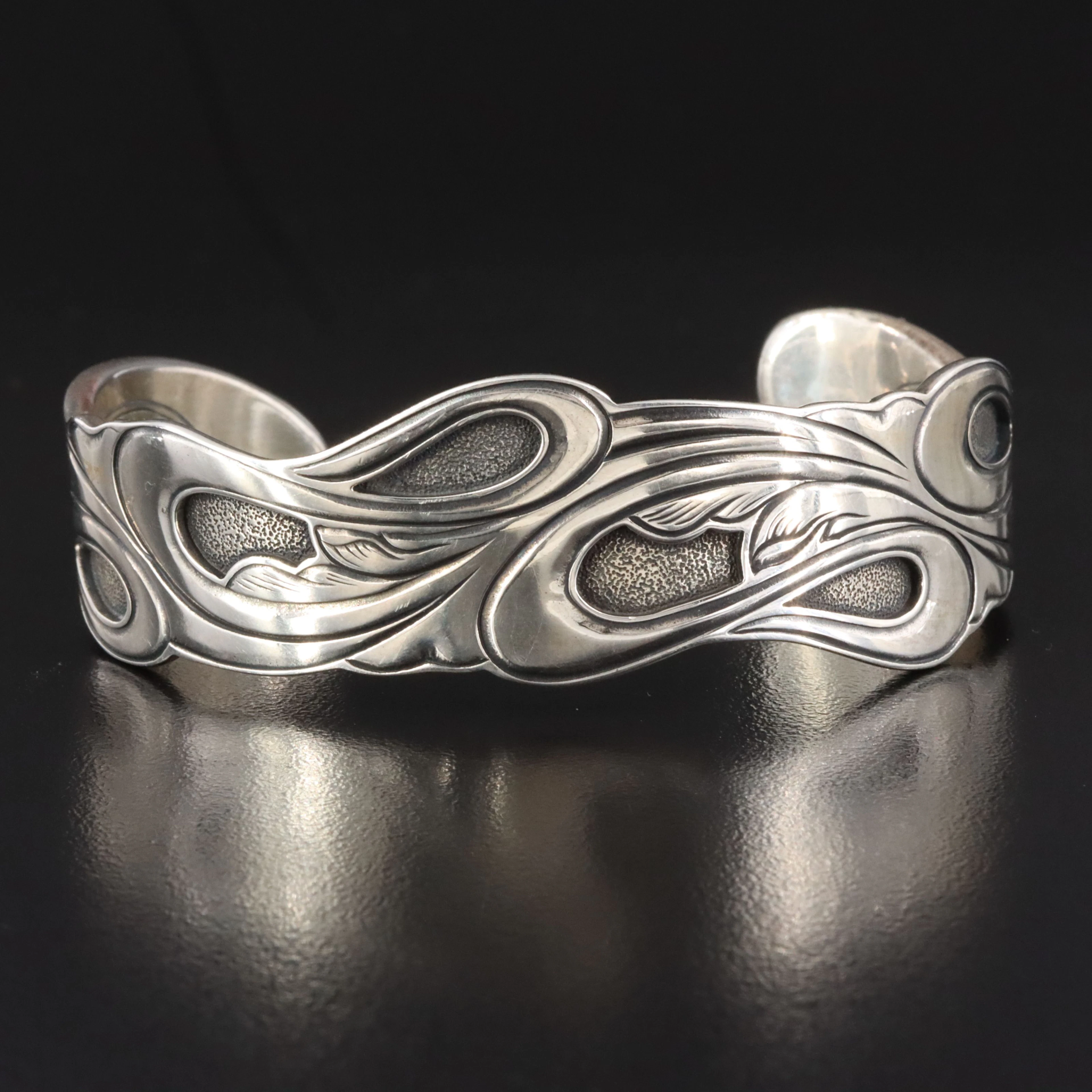 Kit Carson Sterling Whiplash Bracelet