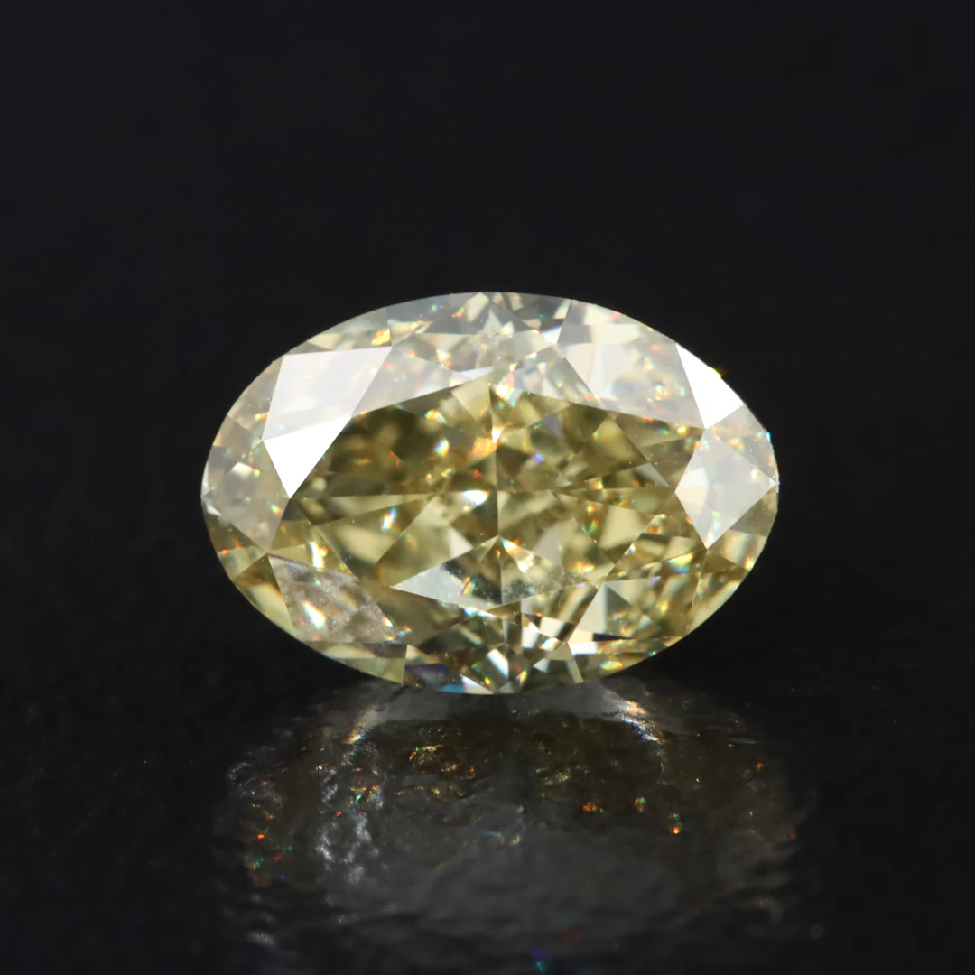 Loose 1.60 CT Fancy Yellow Lab Grown Diamond
