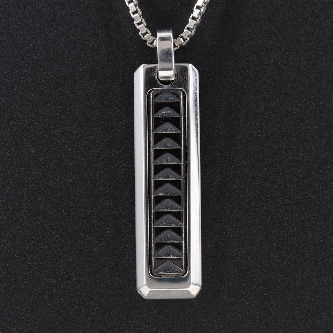 Paloma Picasso for Tiffany & Co. Caliper Bar Pendant Necklace