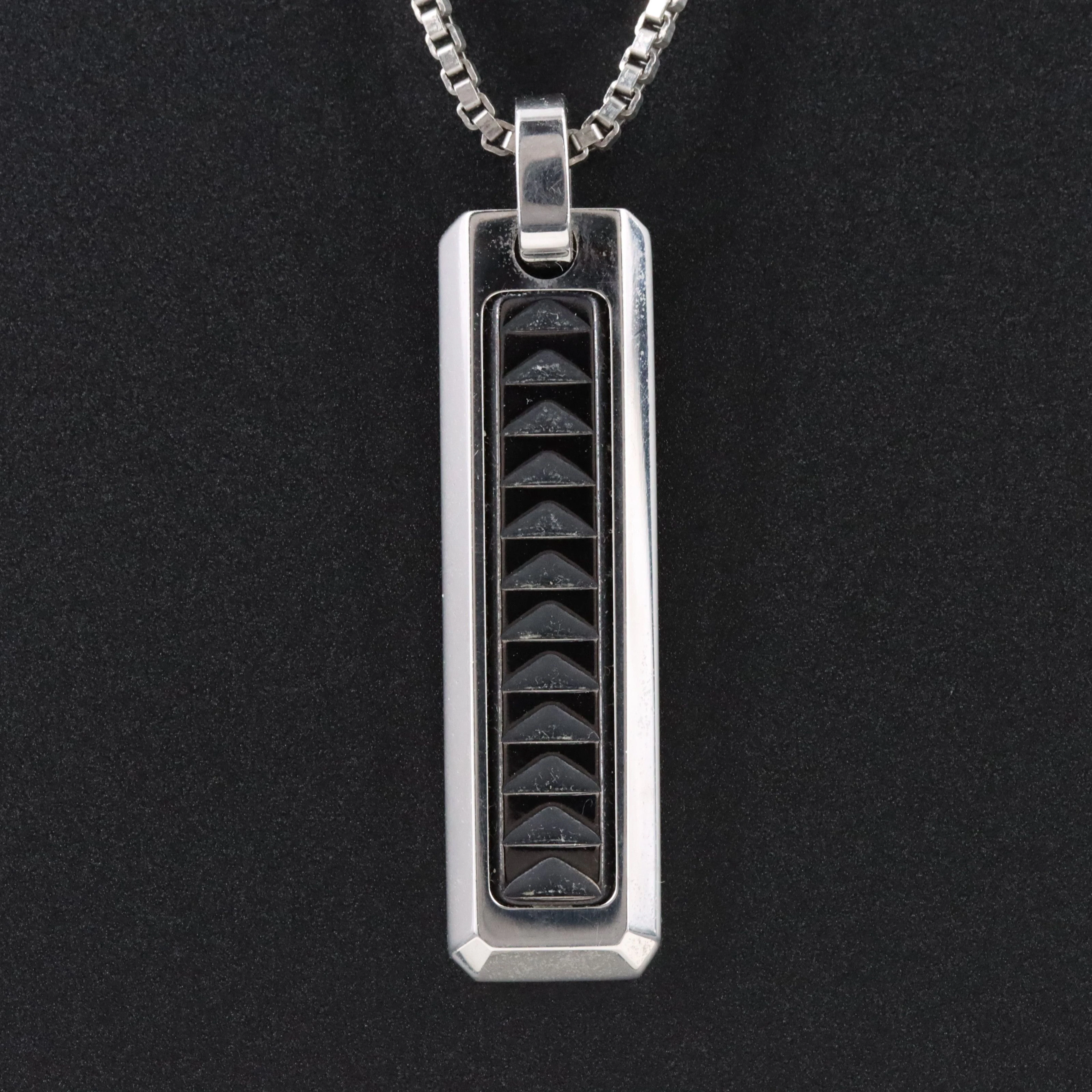 Paloma Picasso for Tiffany & Co. Caliper Bar Pendant Necklace