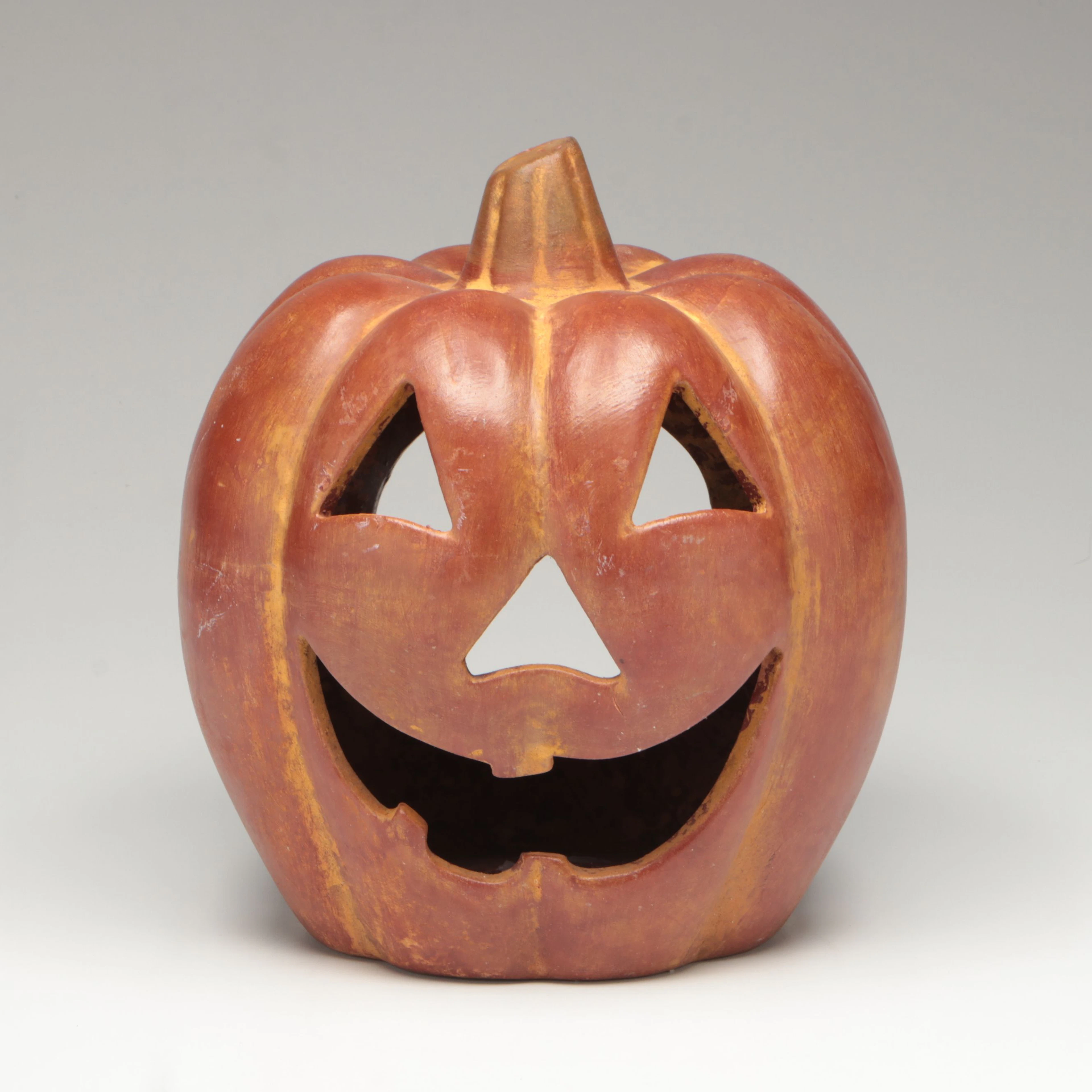 Rustic Terracotta Pumpkin