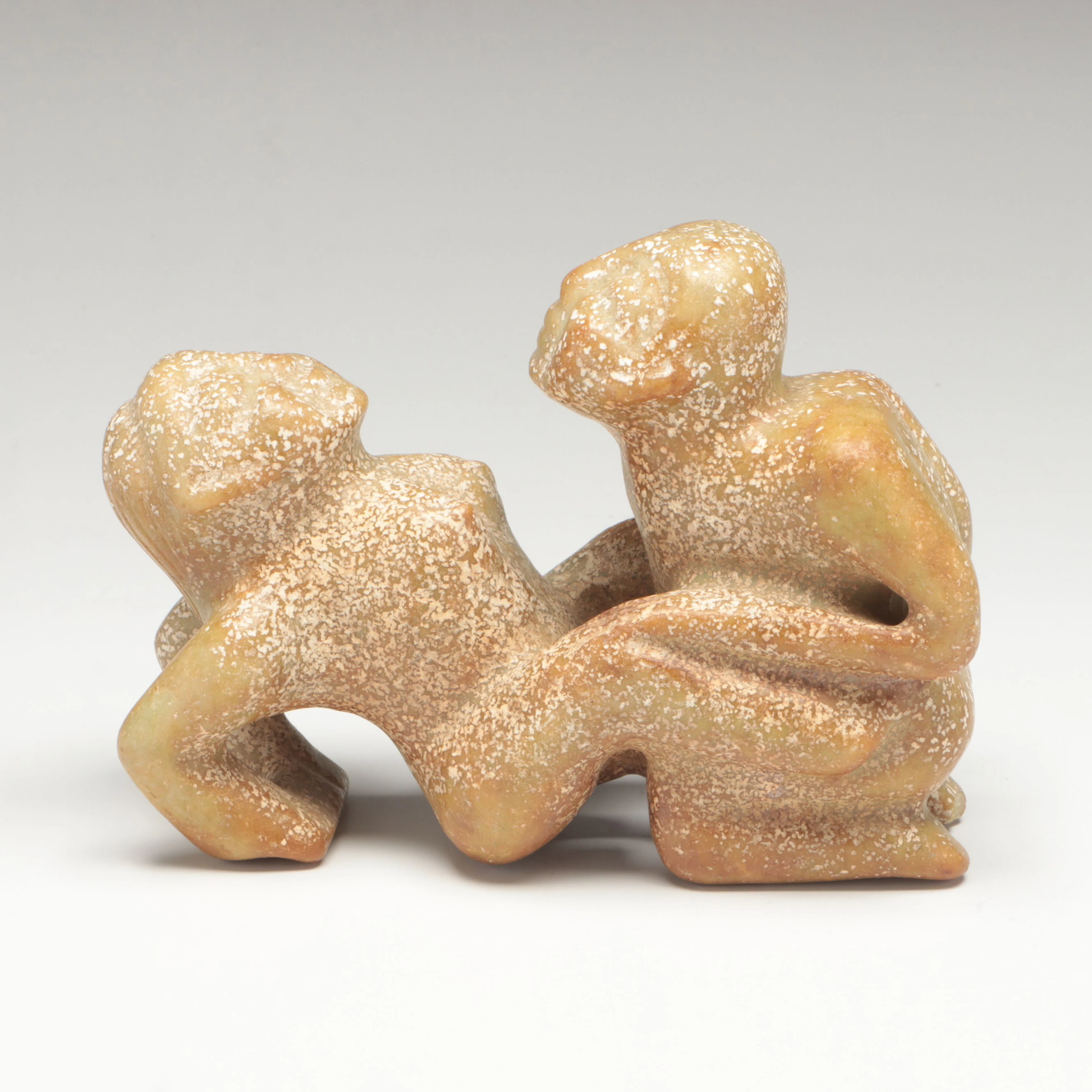 Chinese Hongshan Culture Style Erotic Stone Sculpture