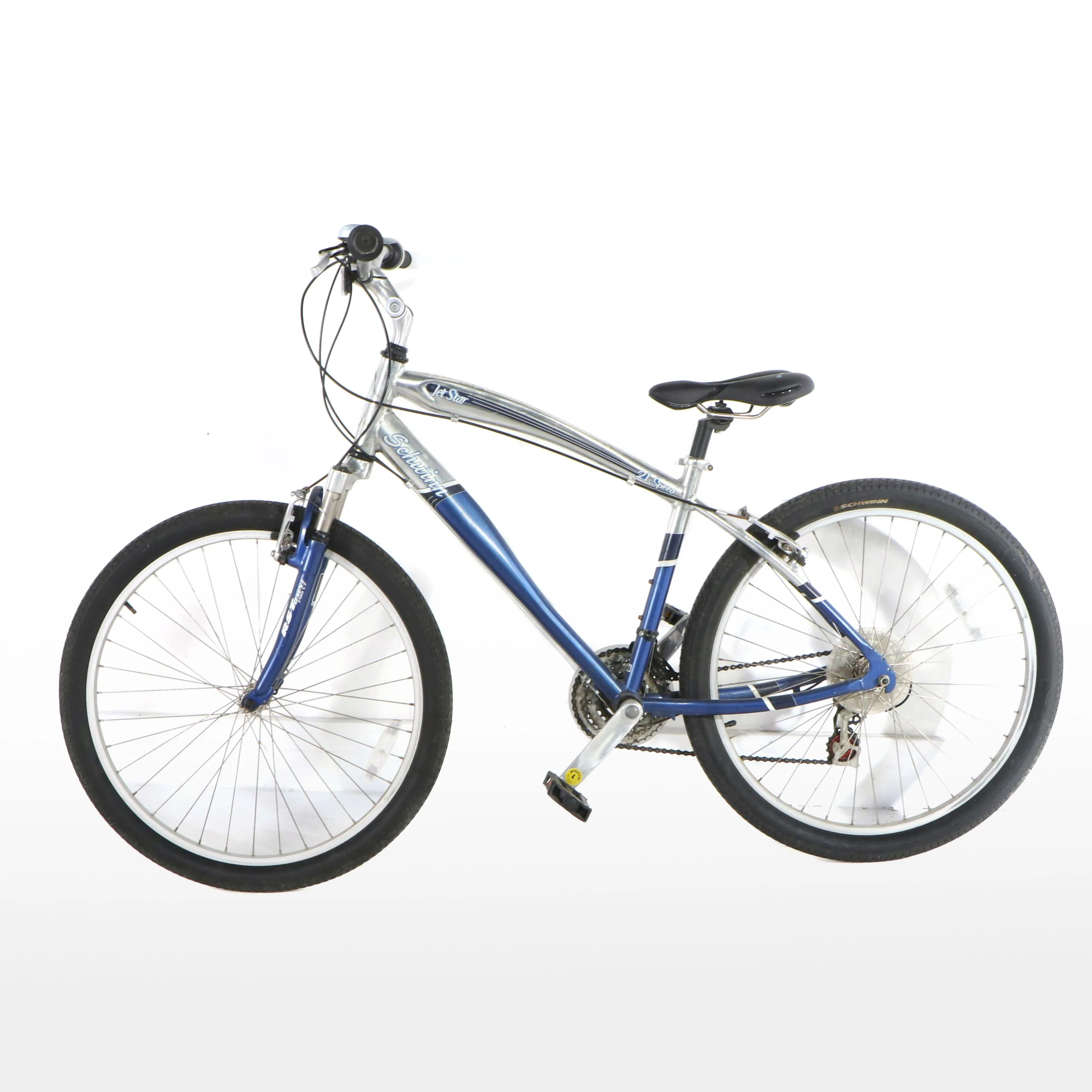 schwinn jetstar bicycle Predator Team 24 Freestyle BMX Bike, Throwback 1983 Design, Single-Speed Drivetrain, Hi-Ten Steel Frame, Rattrap Pedals, Front and Rear Caliper Brakes, 24-Inch Gum Wall Tires, Chrome : Sports & good fun with the Aerostar Stolen Schwinn JetStar