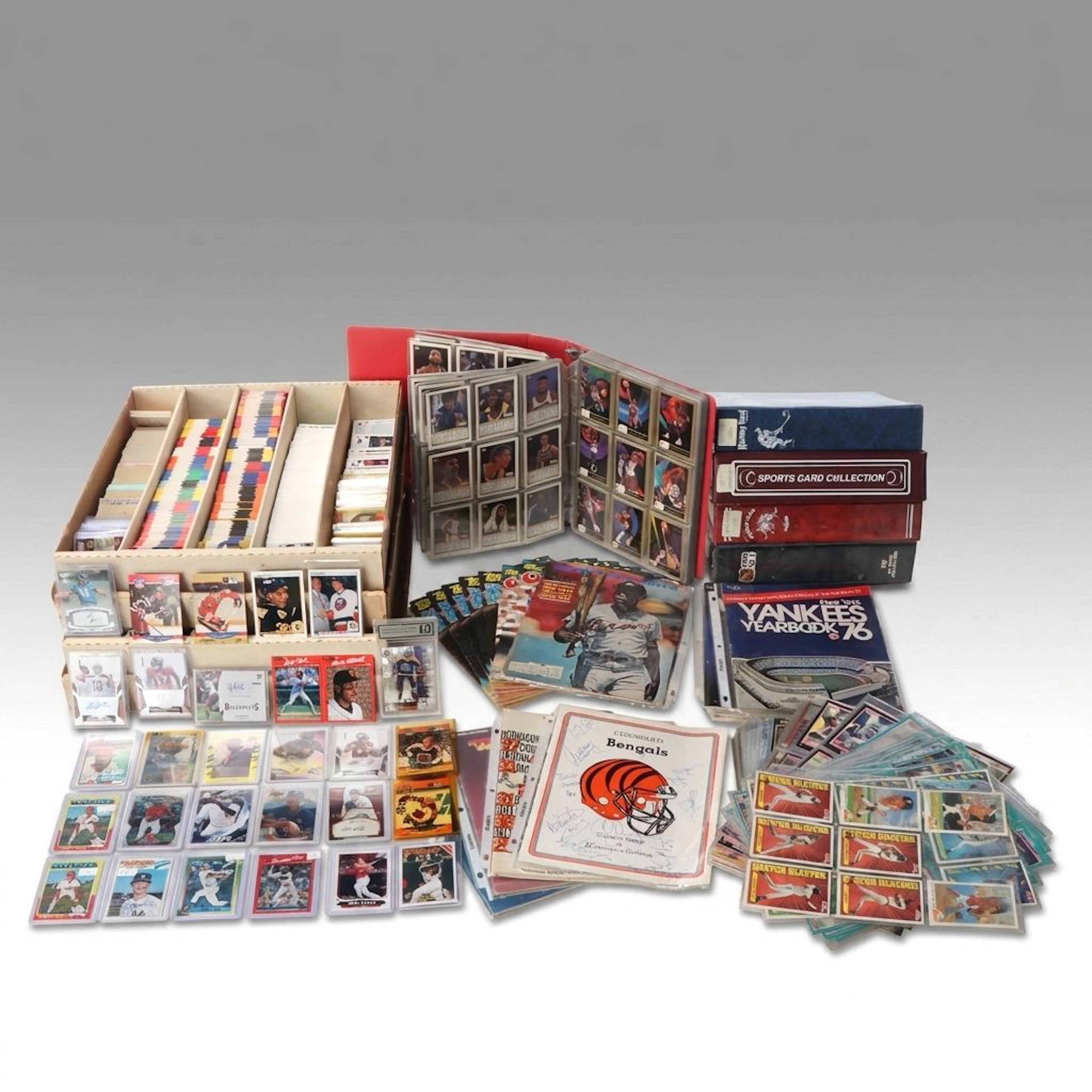 Topps with Other Sports Cards Featuring Wayne Gretzky, Derek Jeter, and More
