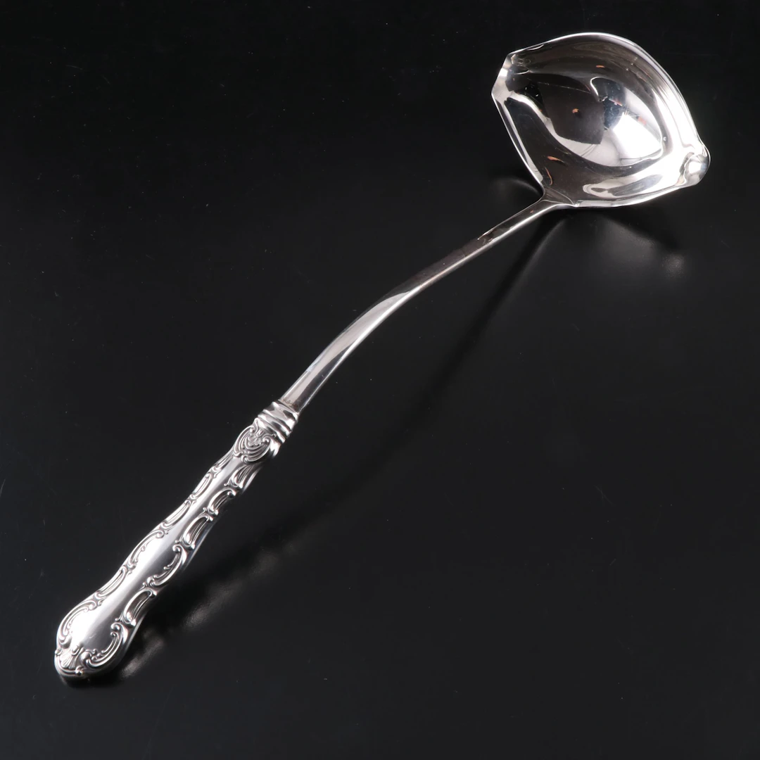 Gorham "Chantilly" Sterling Punch Ladle