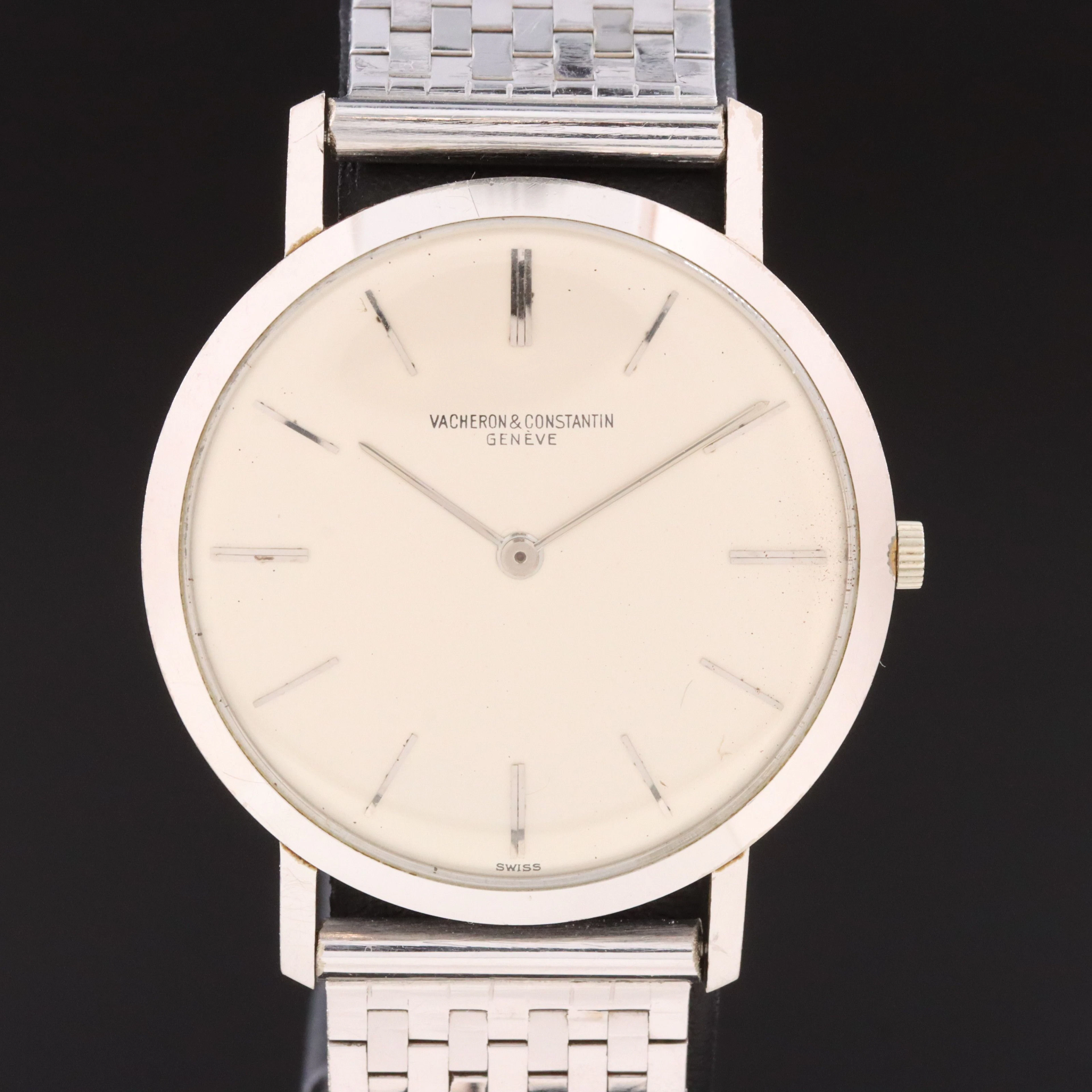 18K Vacheron & Constantin Manual Wind Watch with 14K Bracelet
