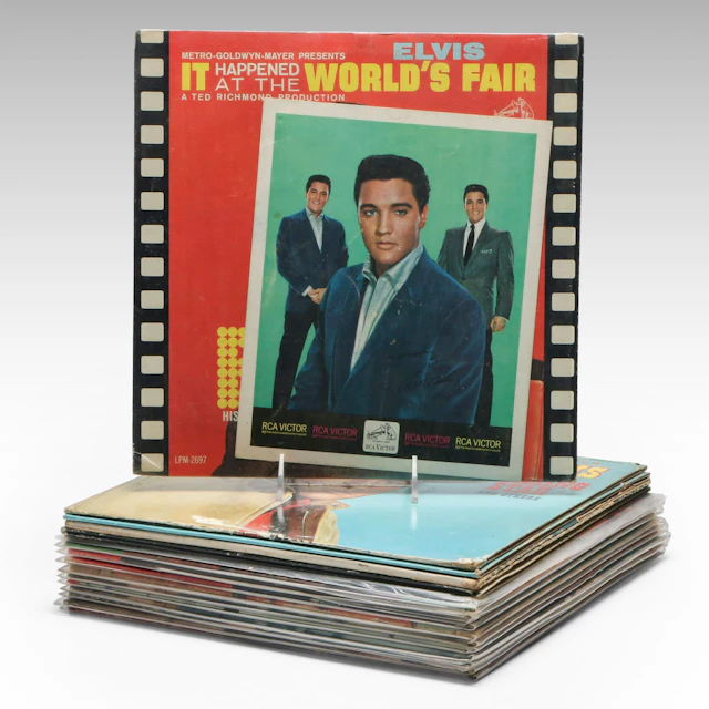 "From Elvis in Memphis" with More Elvis Presley Vinyl Records