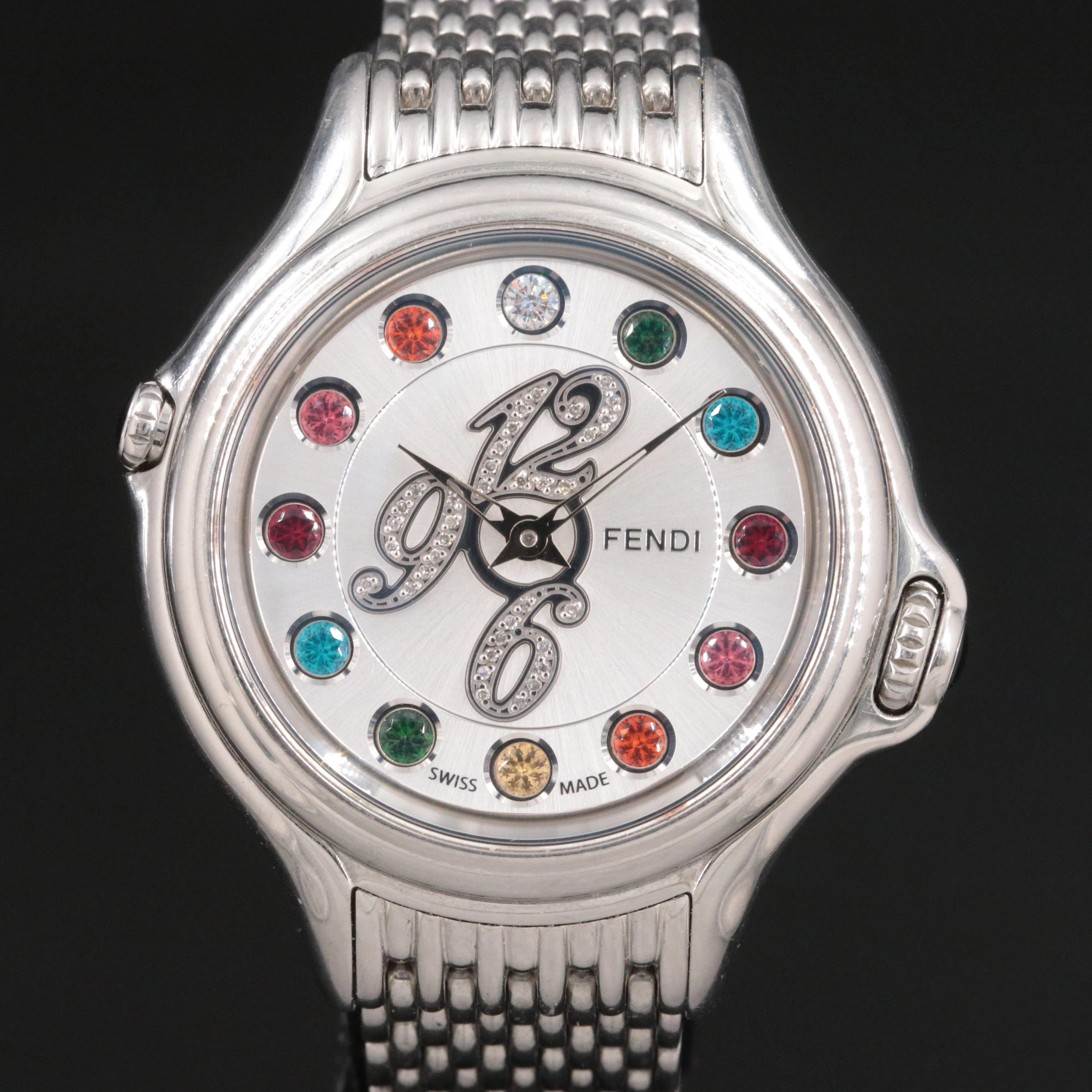 Fendi Crazy Colors Changeable Dial Markers Watch
