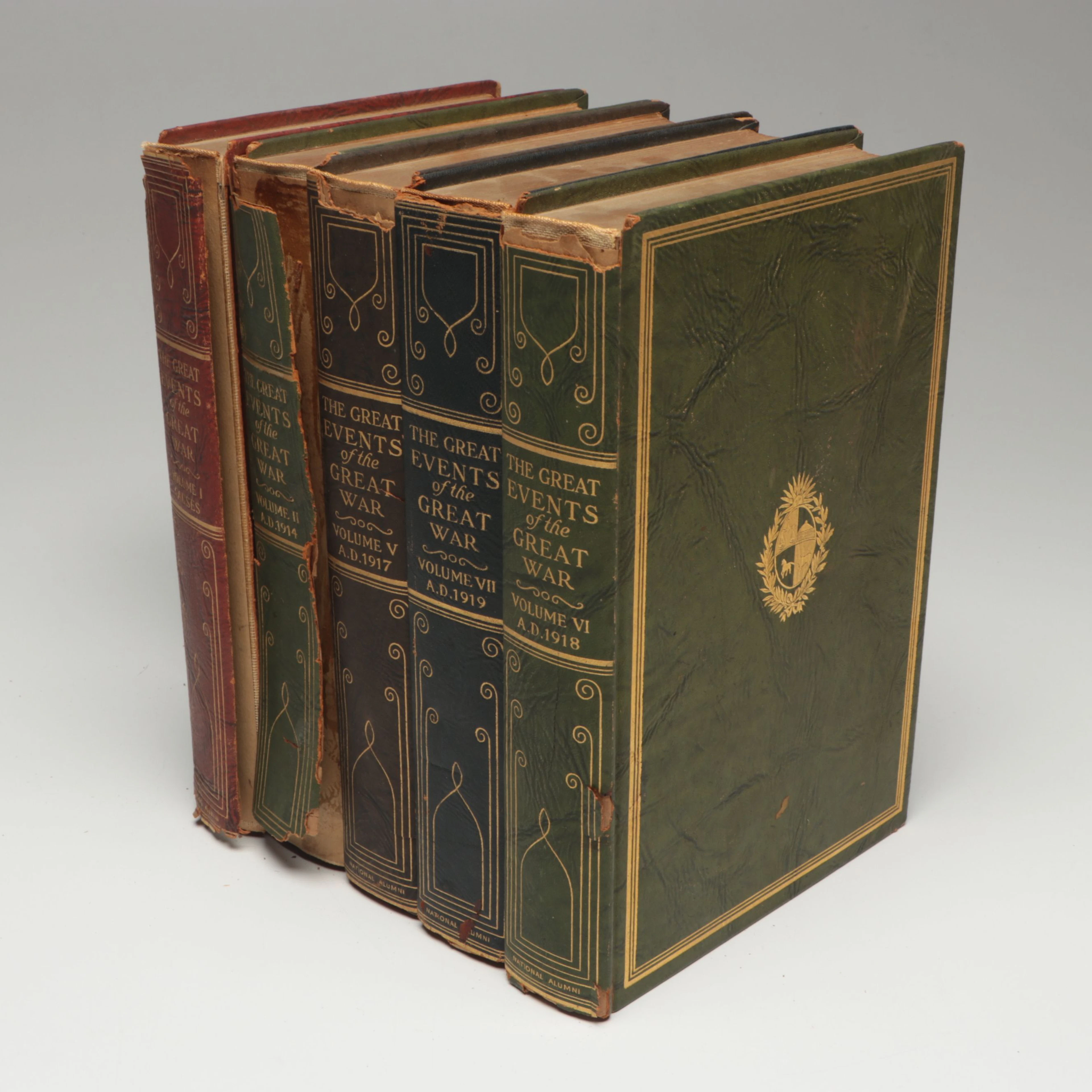 "The Great Events of the Great War" Edited by Charles Horne, vol. I-II, V-VII