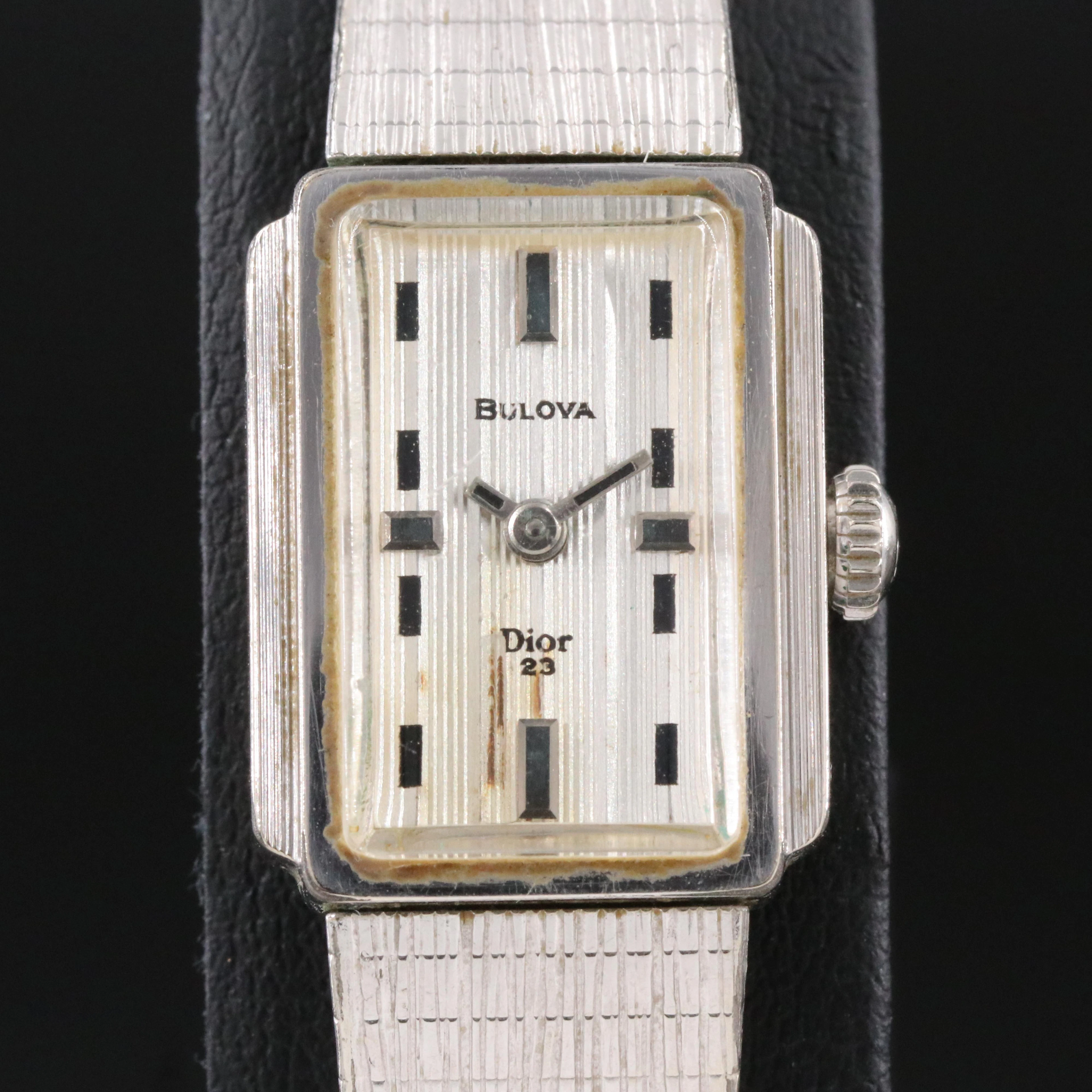 1973 Bulova Dior 23 Dress Watch F03449