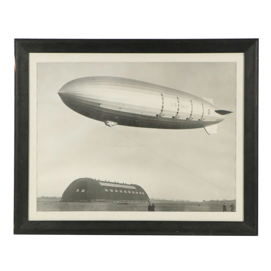 Photograph of U.S.S. Airship Akron, Early to Mid-20th C.
