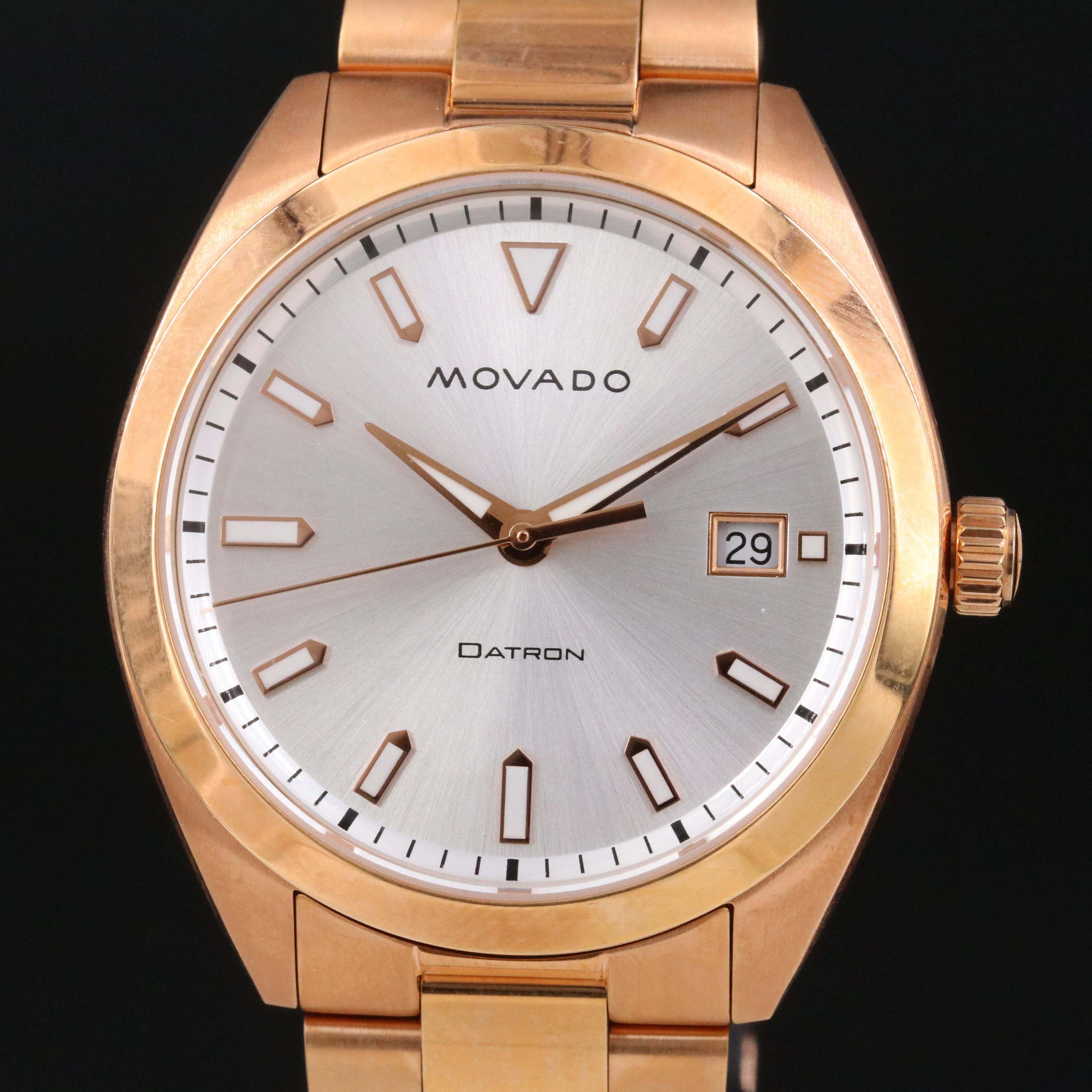 Movado Datron Heritage Series 39mm Quartz Watch