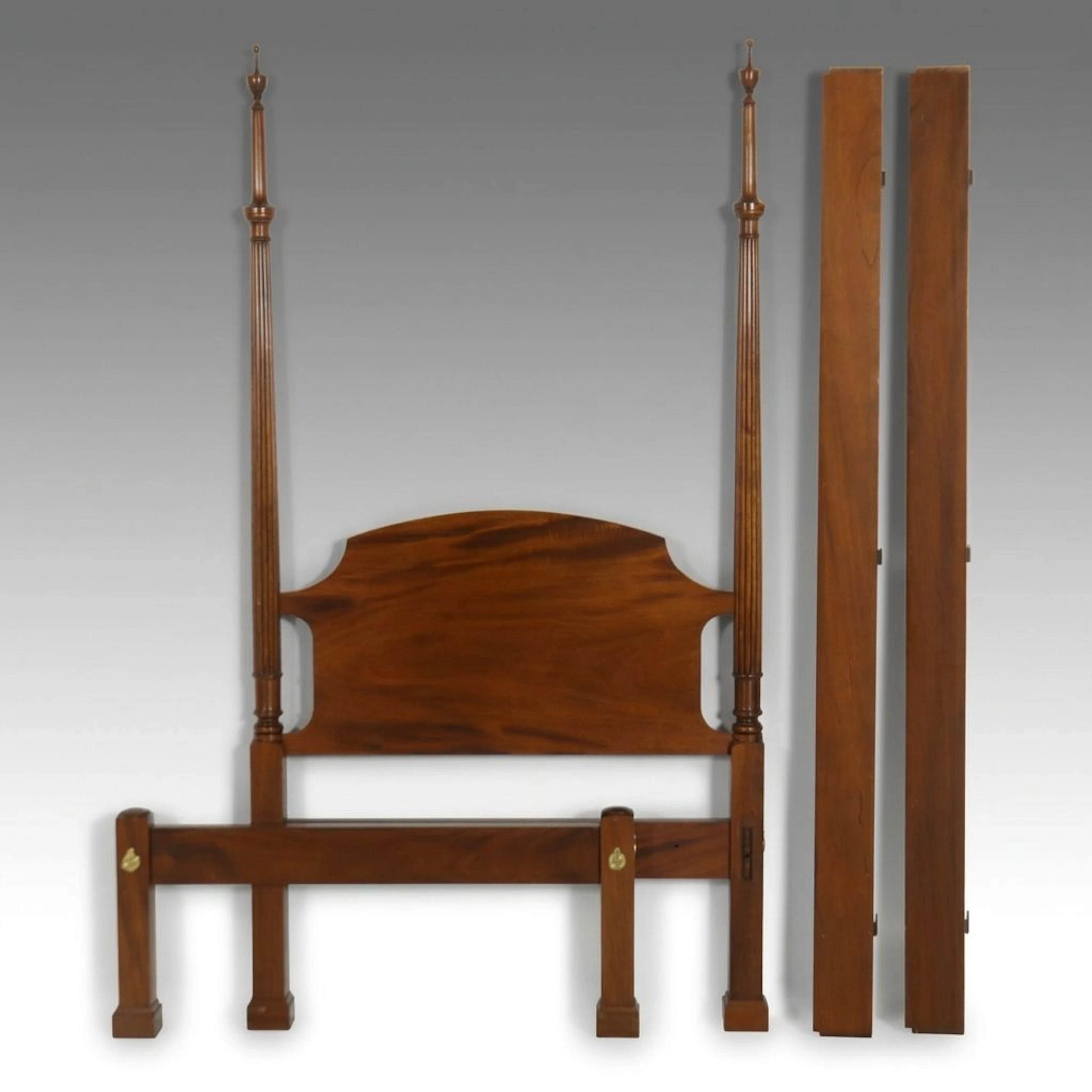 Reid Classics Federal Style Mahogany Twin XL Bed Frame