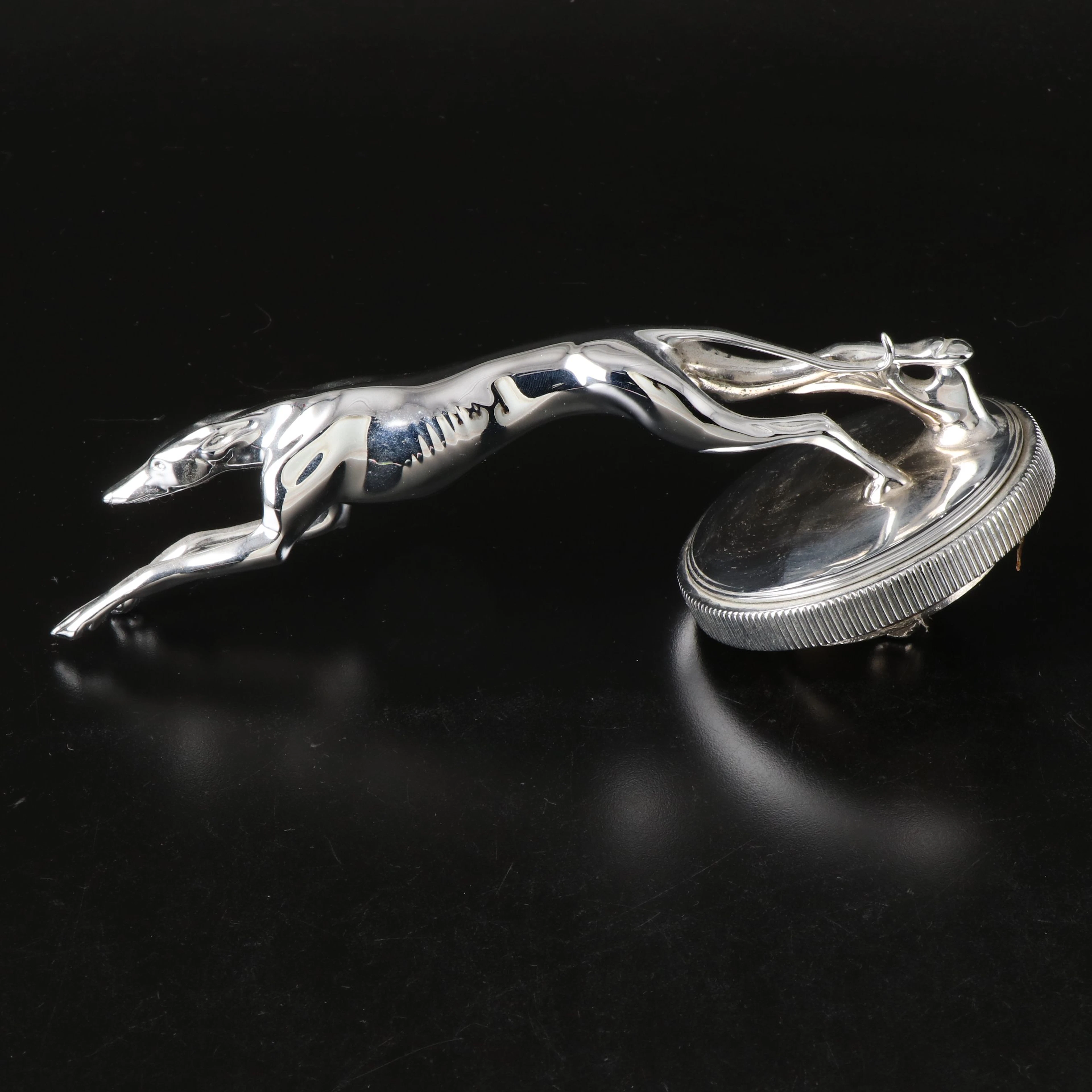 Lincoln Ford Greyhound Hood Ornament, Early 20th Century