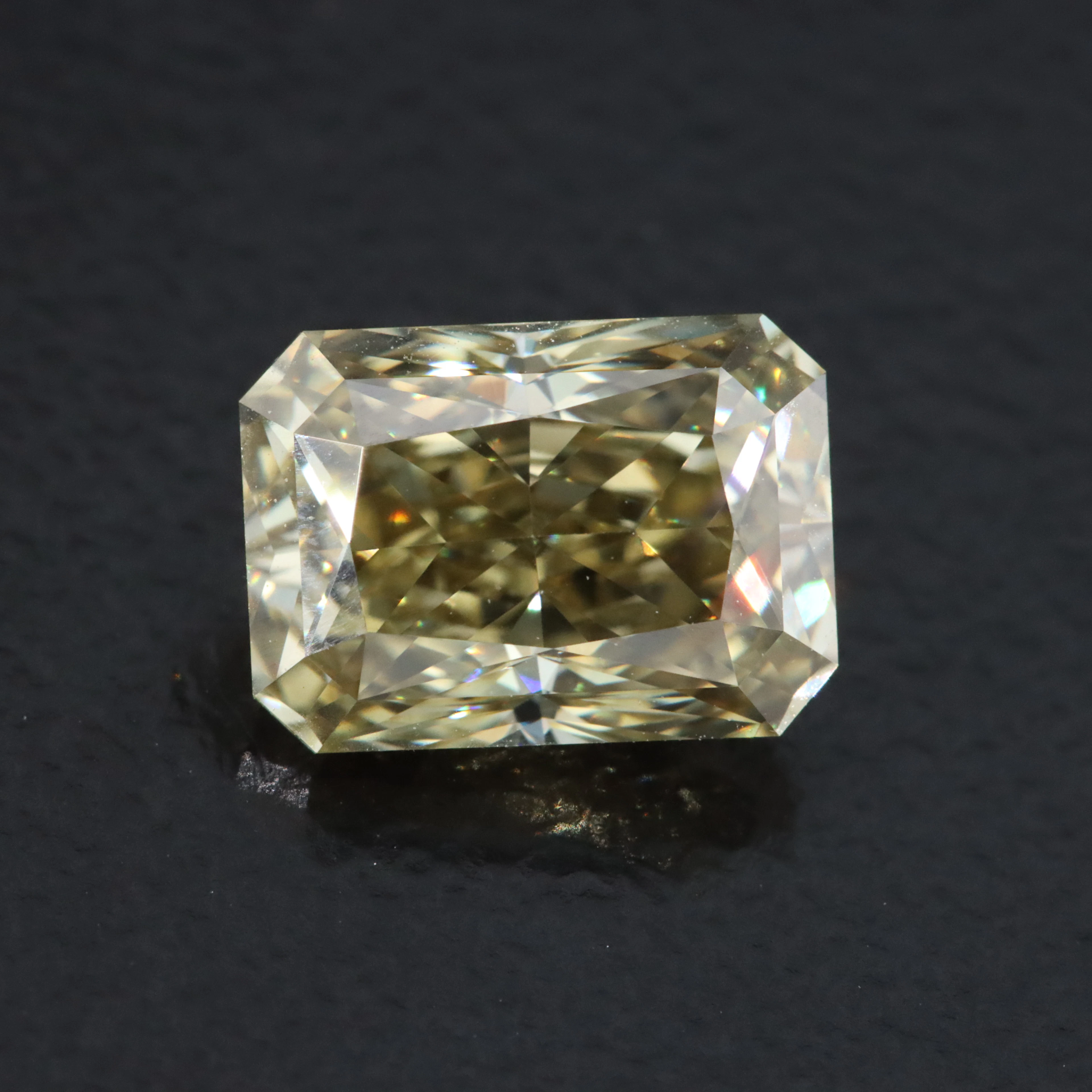 Loose 2.05 CT Fancy Yellow Lab Grown Diamond