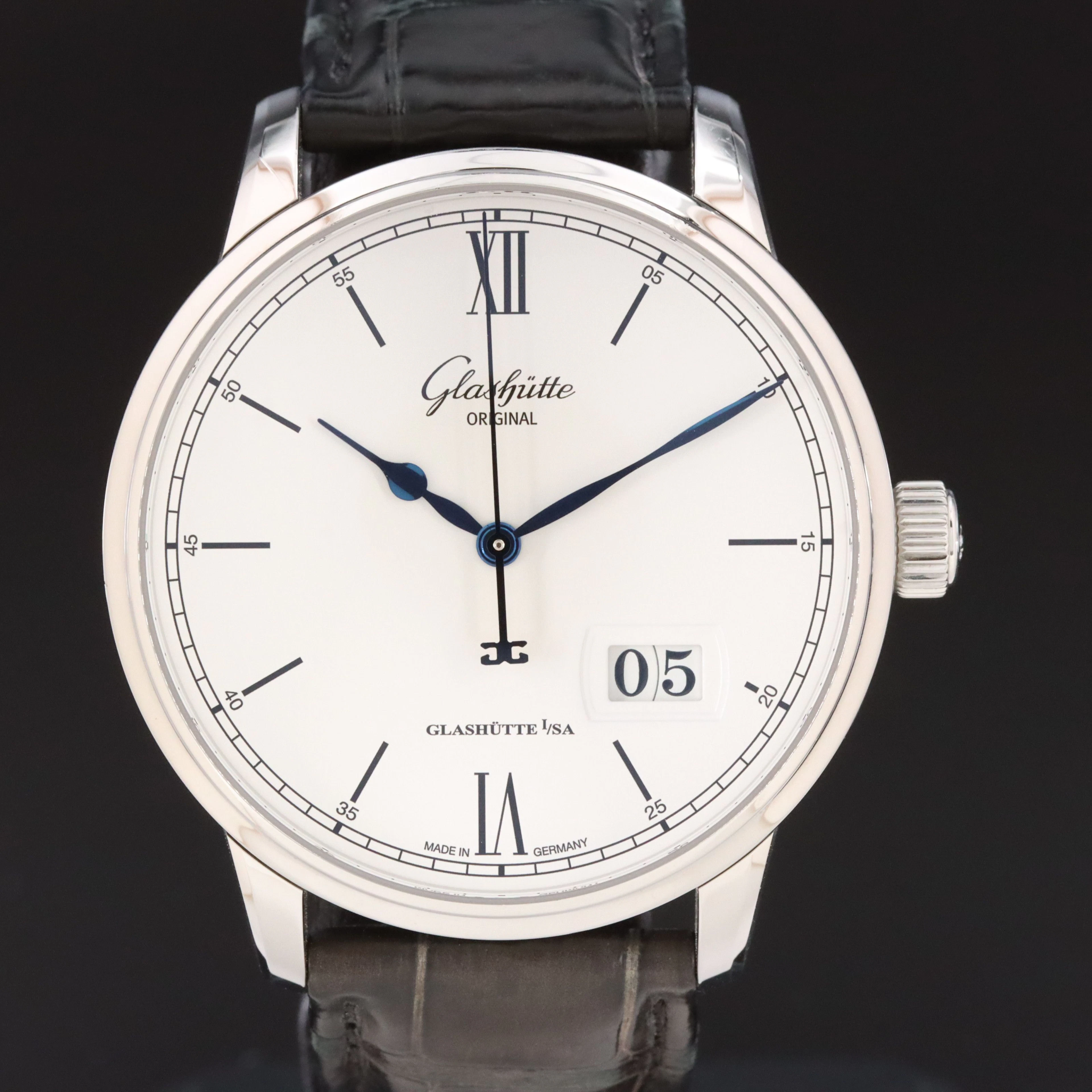 Glashütte Original Senator Excellence Panorama Date Steel Automatic Watch