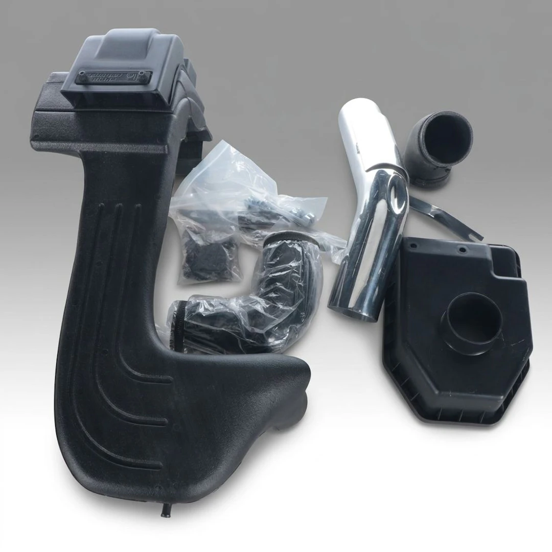 Automotive Intake Snorkel, Air Duct Assembly and Mounting Components