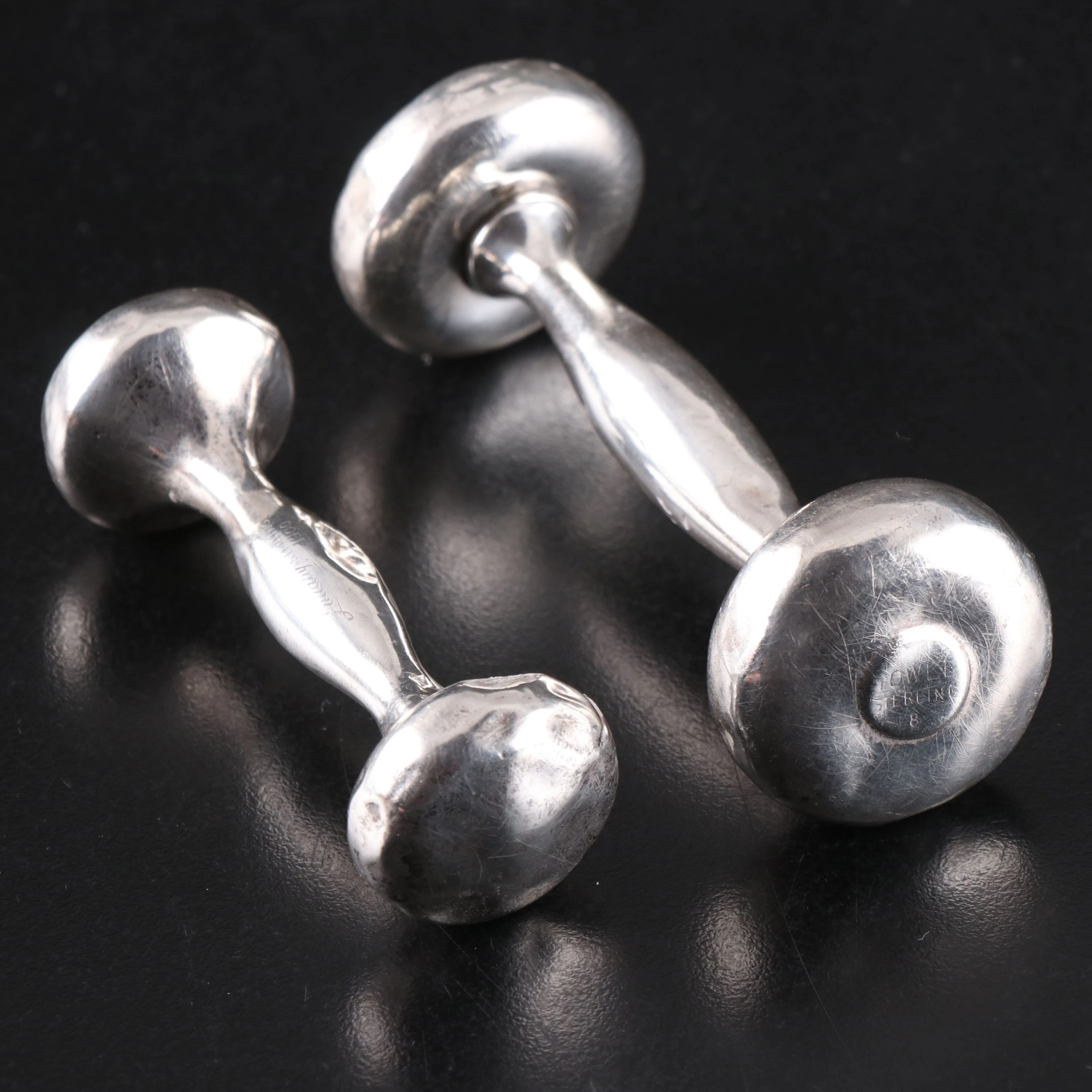 Towle and Lullaby Sterling Silver Baby Rattles