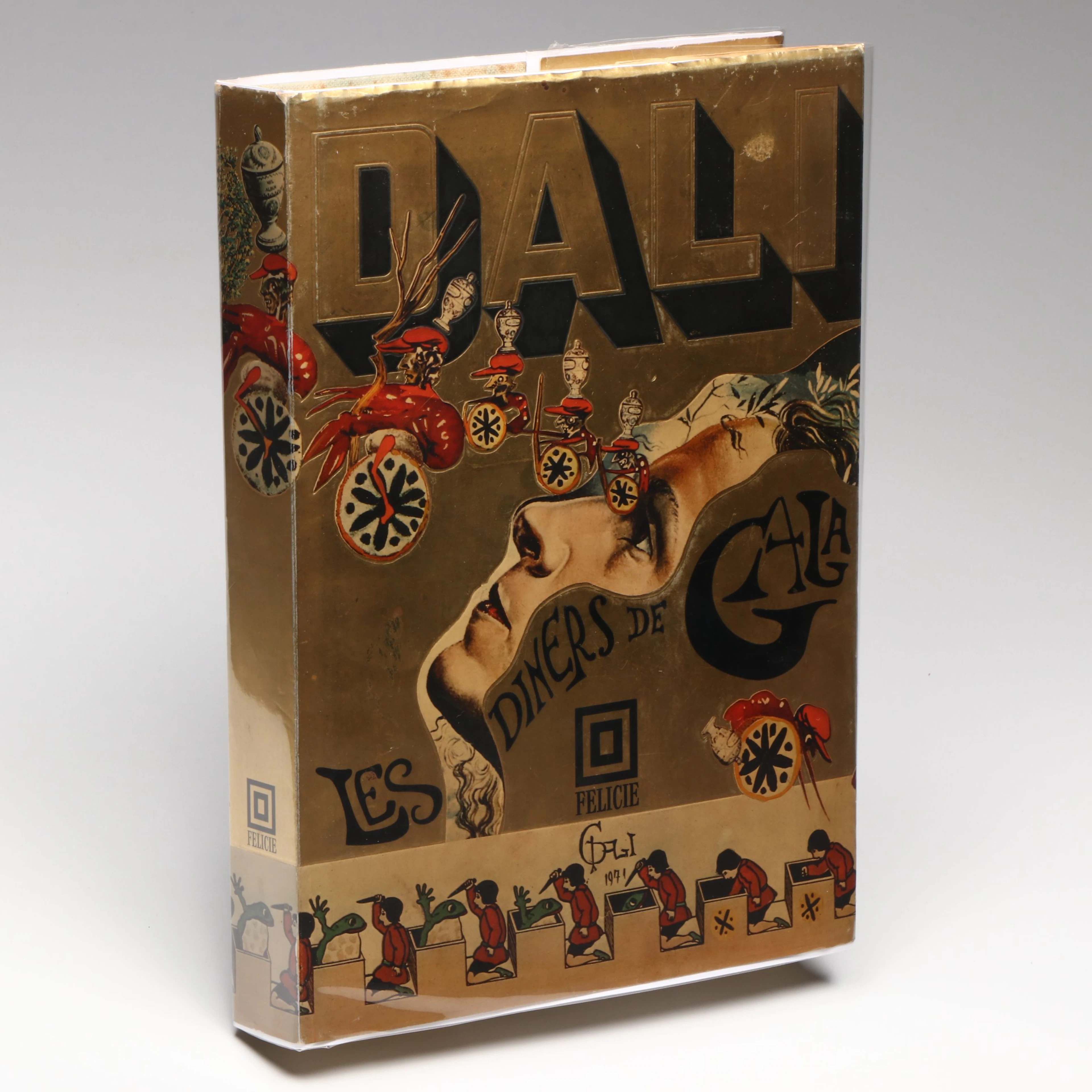 First Edition "Les dîners de Gala" by Salvador Dalí, 1973