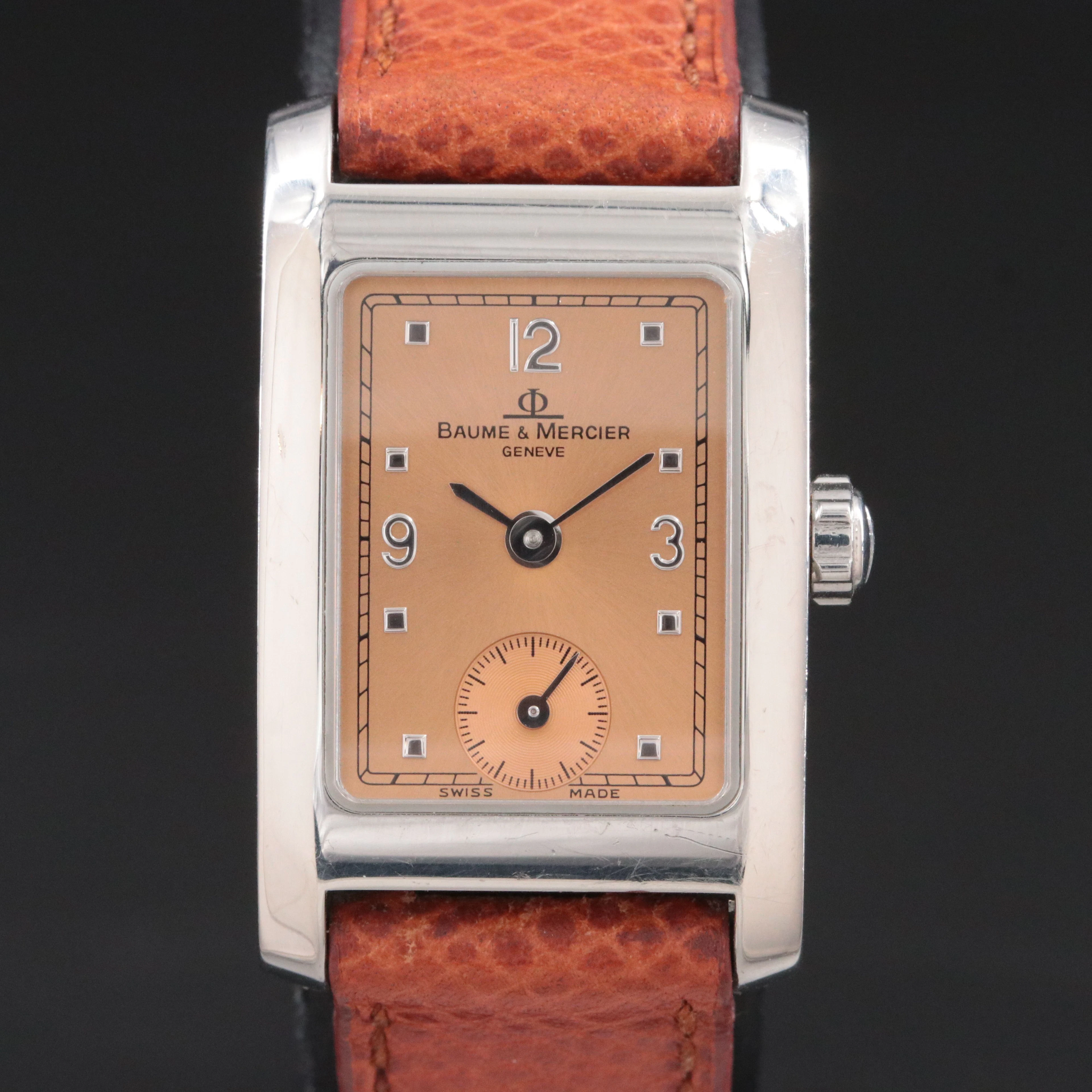 Baume & Mercier Hampton Steel Quartz Watch Model MVO45139