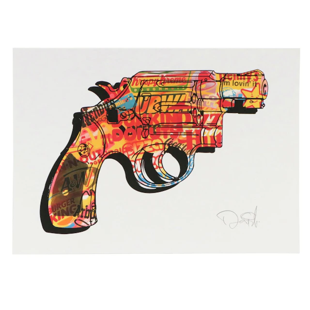 Enjoy! Denial Giclée of Pop Art Gun, 21st Century